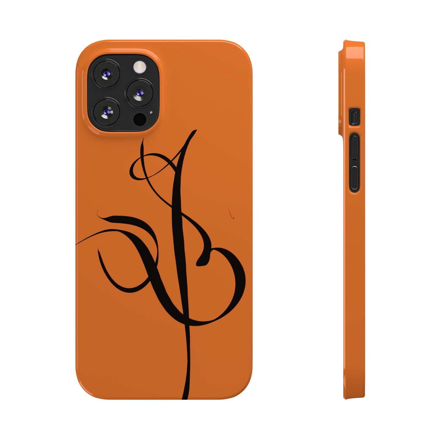 ' Modern Art Slim Phone Case -LOVE,