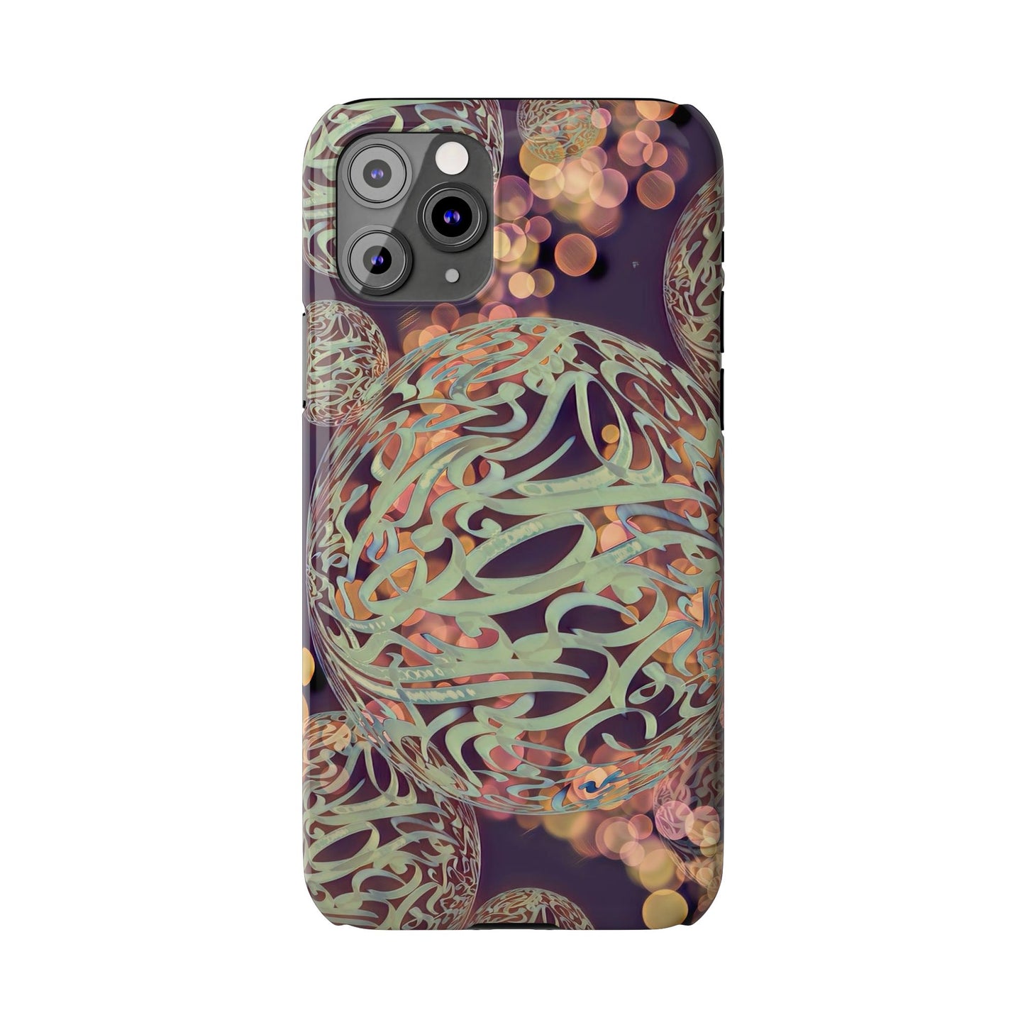 Copy of Copy of ' Modern Art Slim Phone Case -LOVE I-