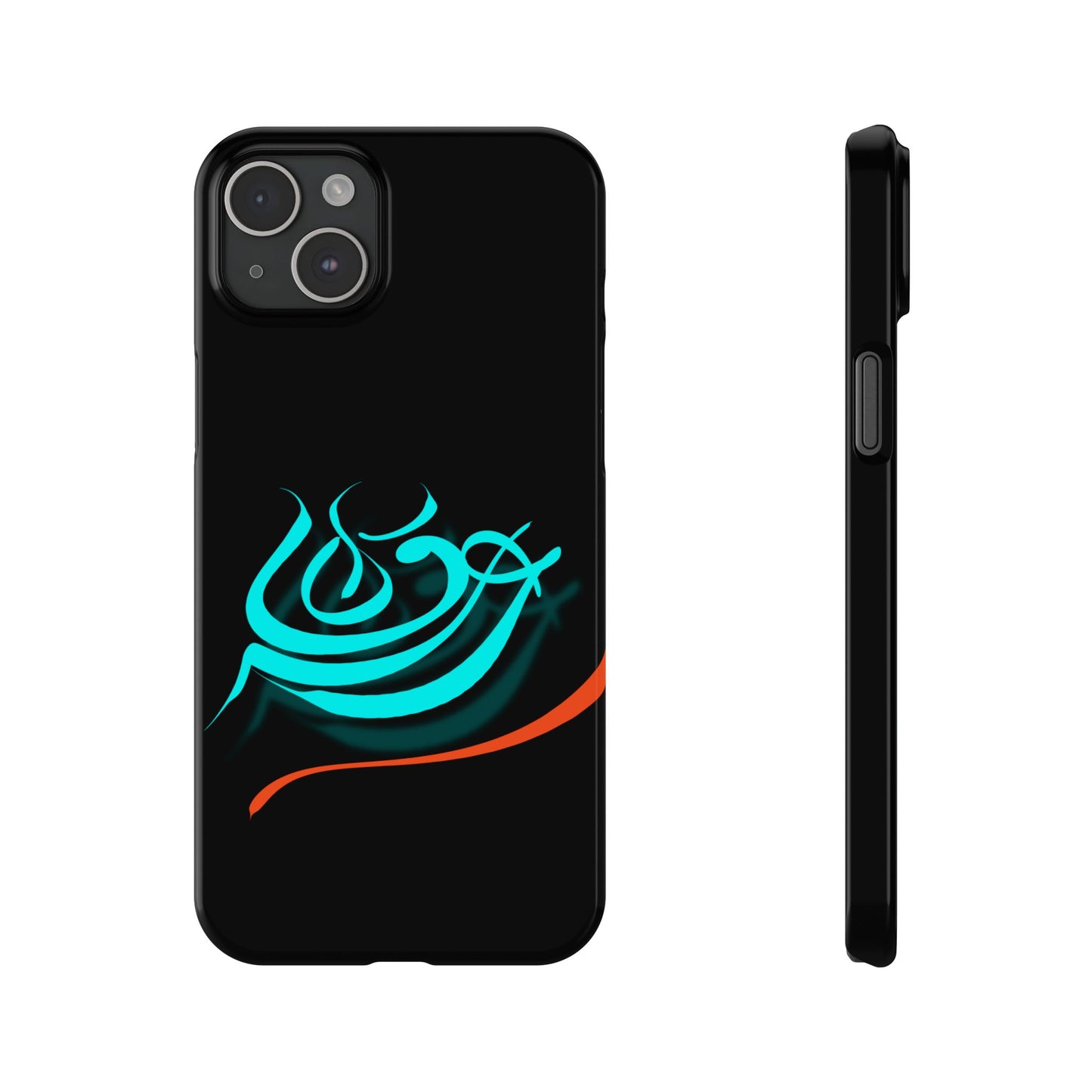 ' Modern Art Slim Phone Case -LOVE