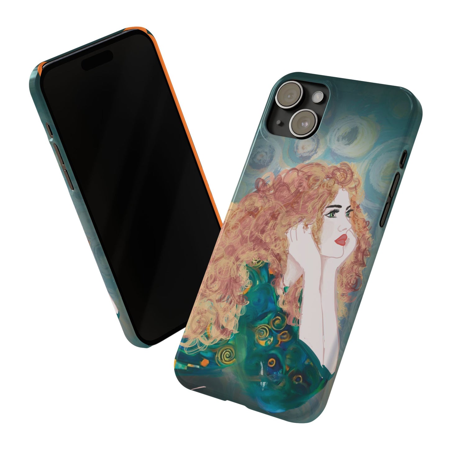 Copy of ' Modern Art  Slim Phone Case -LOVE