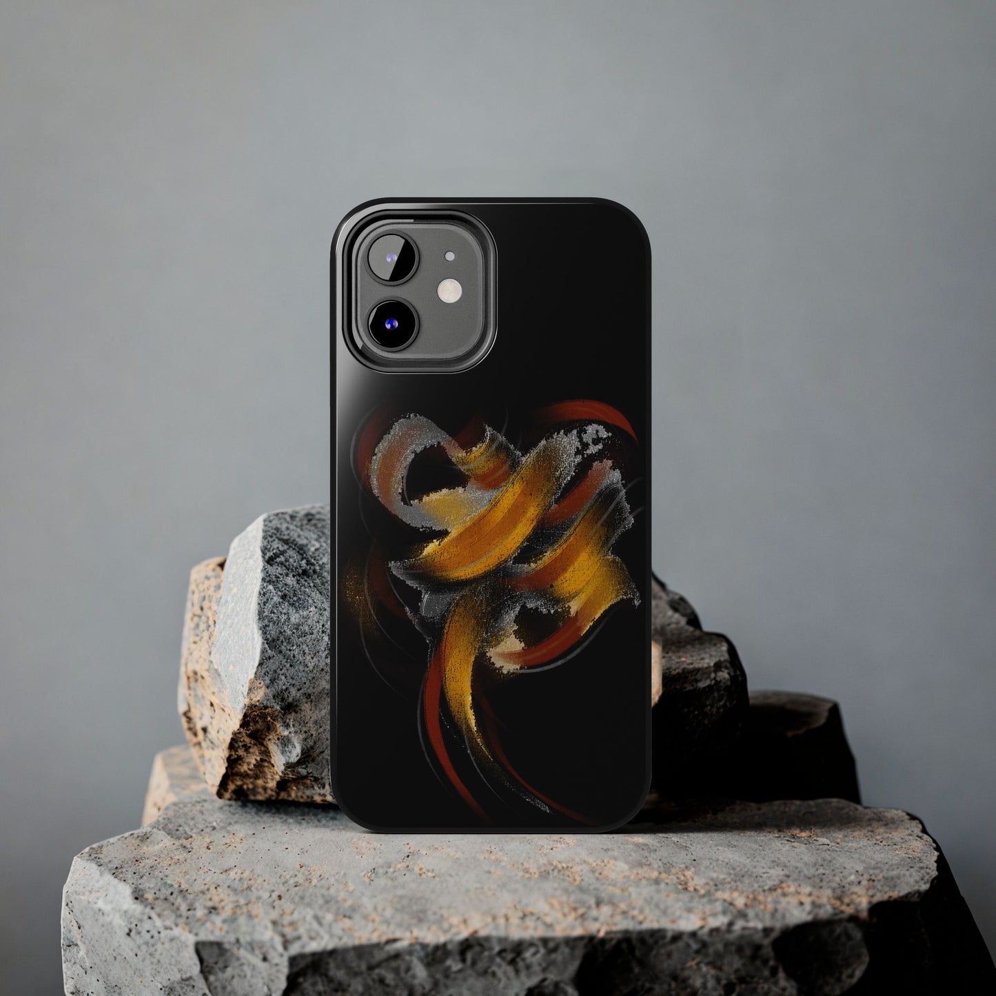 Calligraphy strokes Tough Phone Case