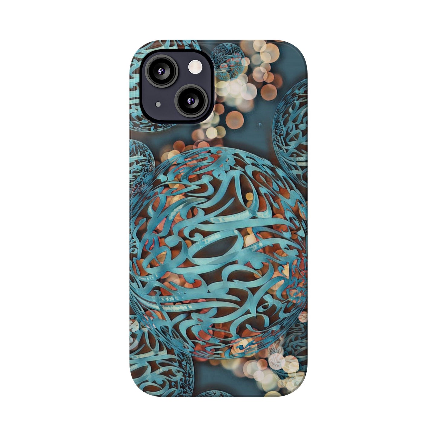 ' Modern Art Slim Phone Case -LOVE