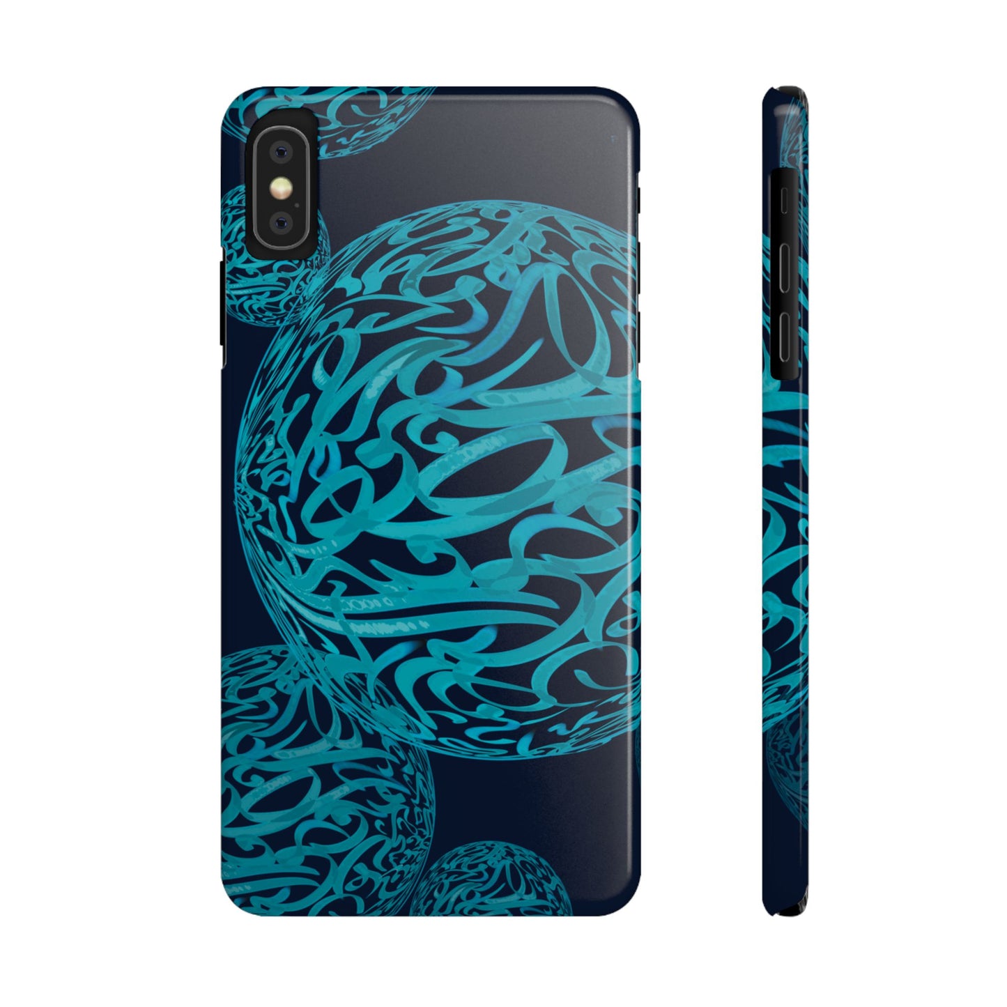 ' Modern Art Slim Phone Case -LOVE