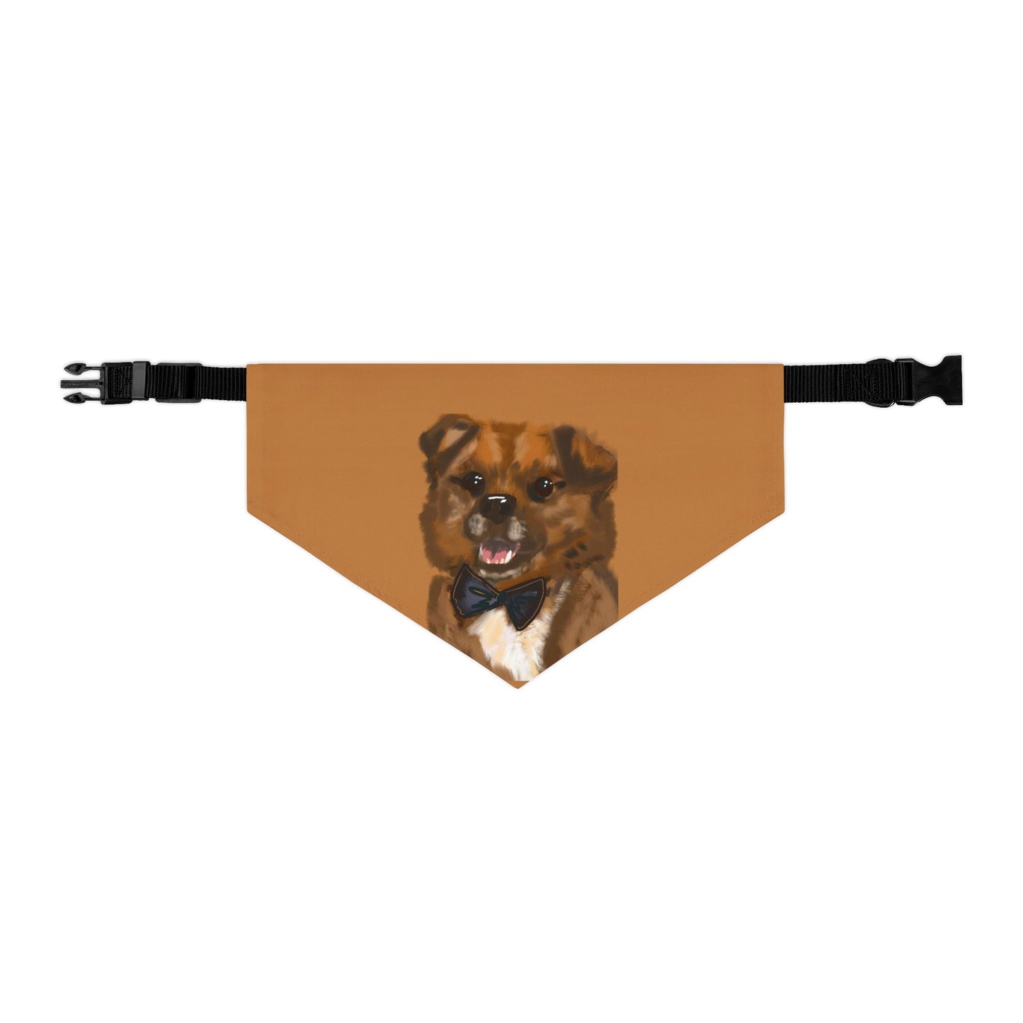 Baghlava Dapper Dog Bandana Collar - Cute Pet Accessory with Bowtie Design