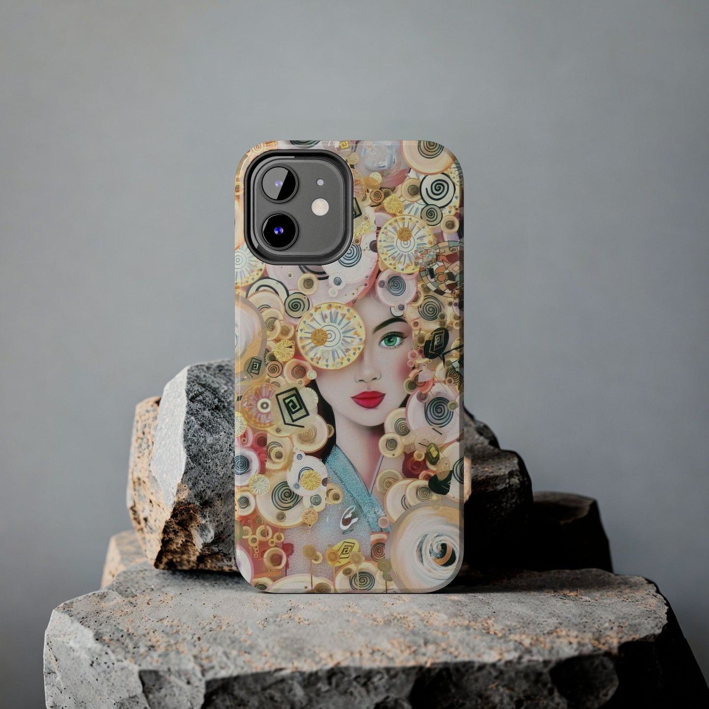 Phone Case - Persian Art Inspired Beautiful Girl Design