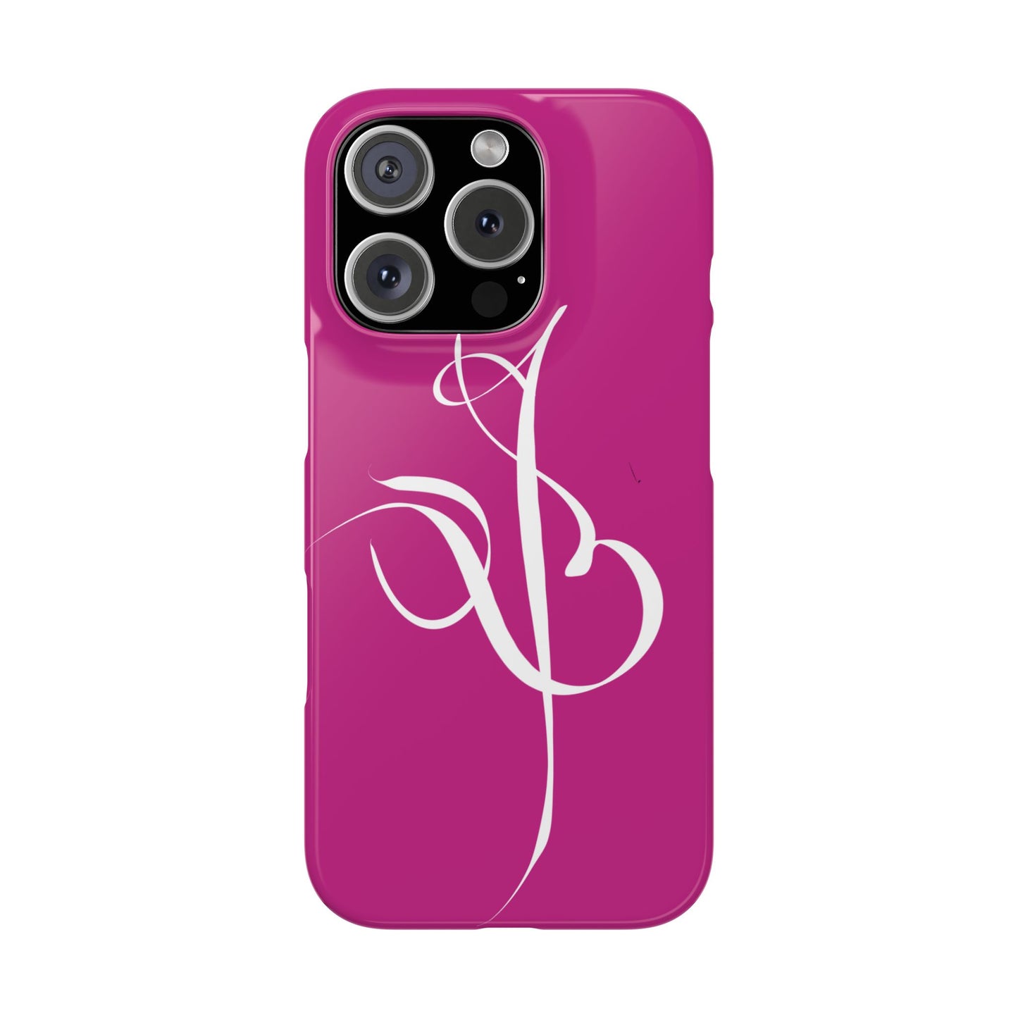 Modern Calligraphy Slim Phone Case -Eshgh (LOVE)