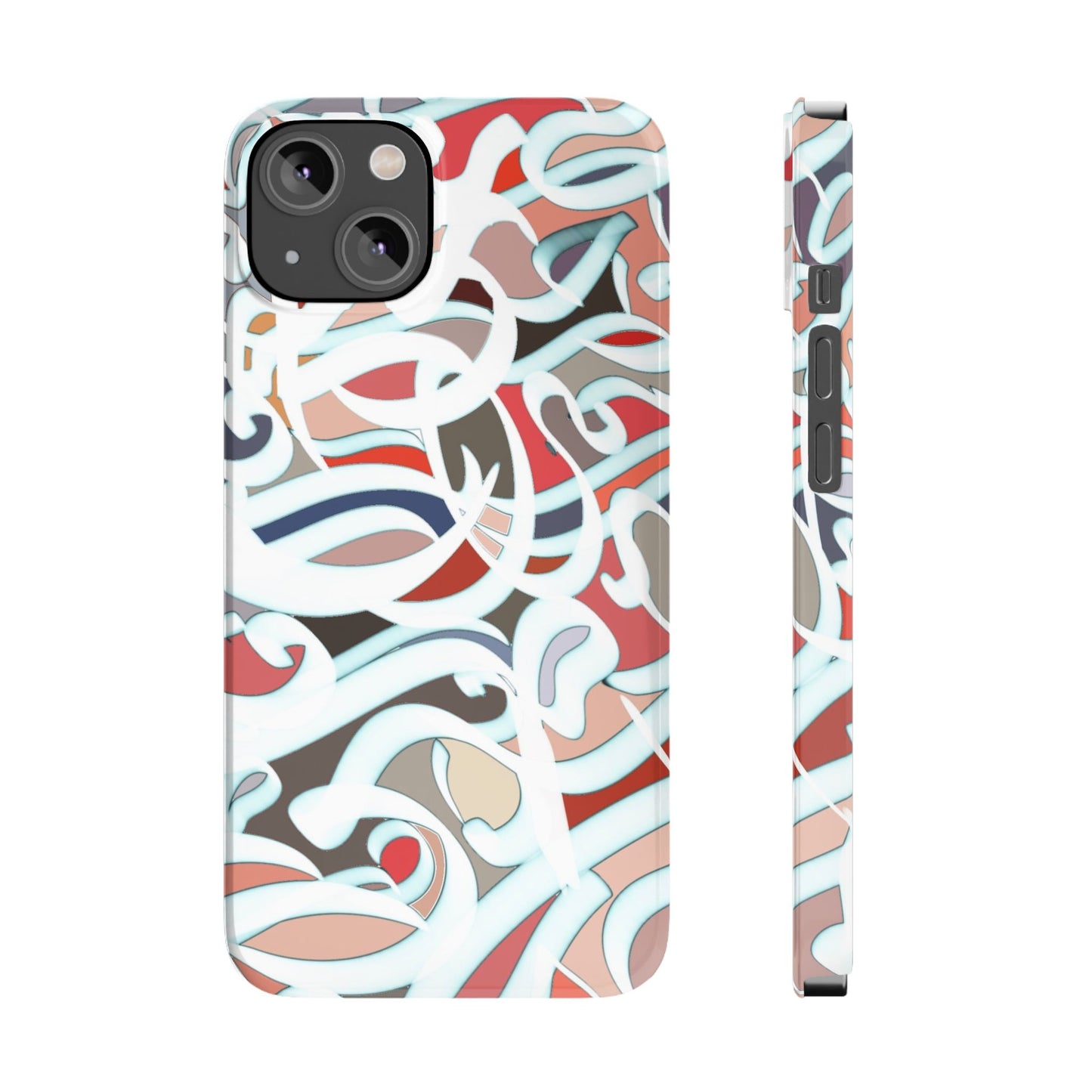 Copy of Copy of Copy of ' Modern Art  Slim Phone Case -LOVE