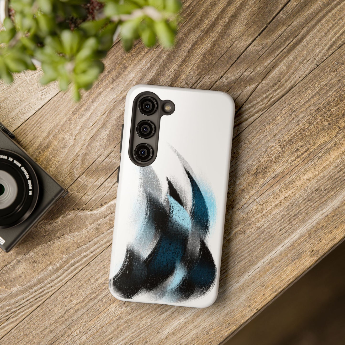 Phone Case Calligraphy strokes Tough Phone Case