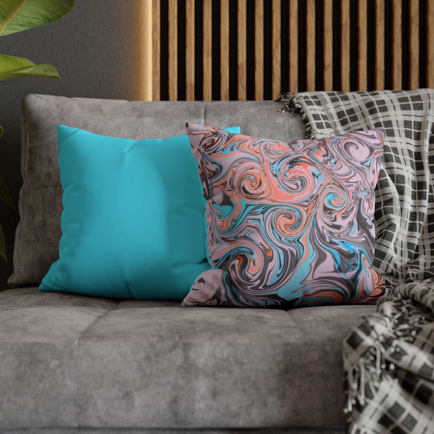 Pillowcase Set - Modern Calligraphy Design