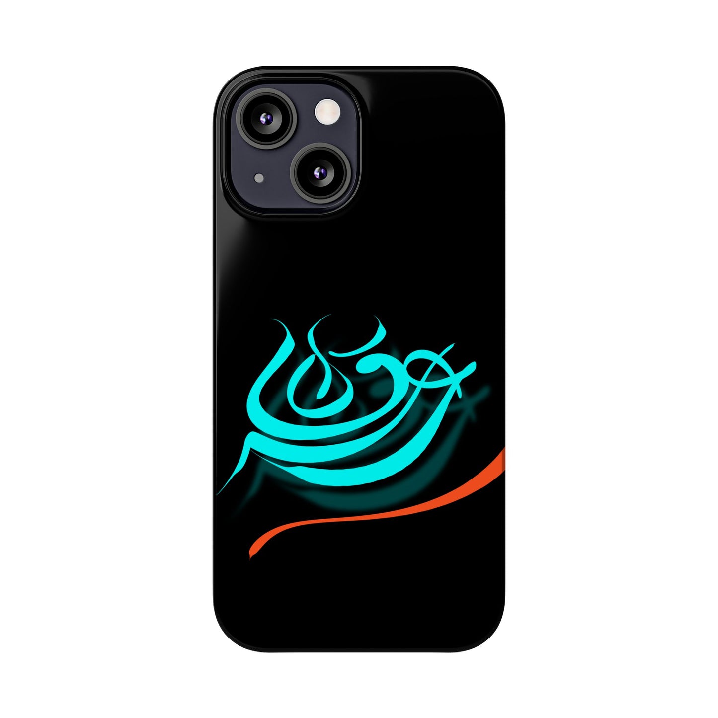 ' Modern Art Slim Phone Case -LOVE