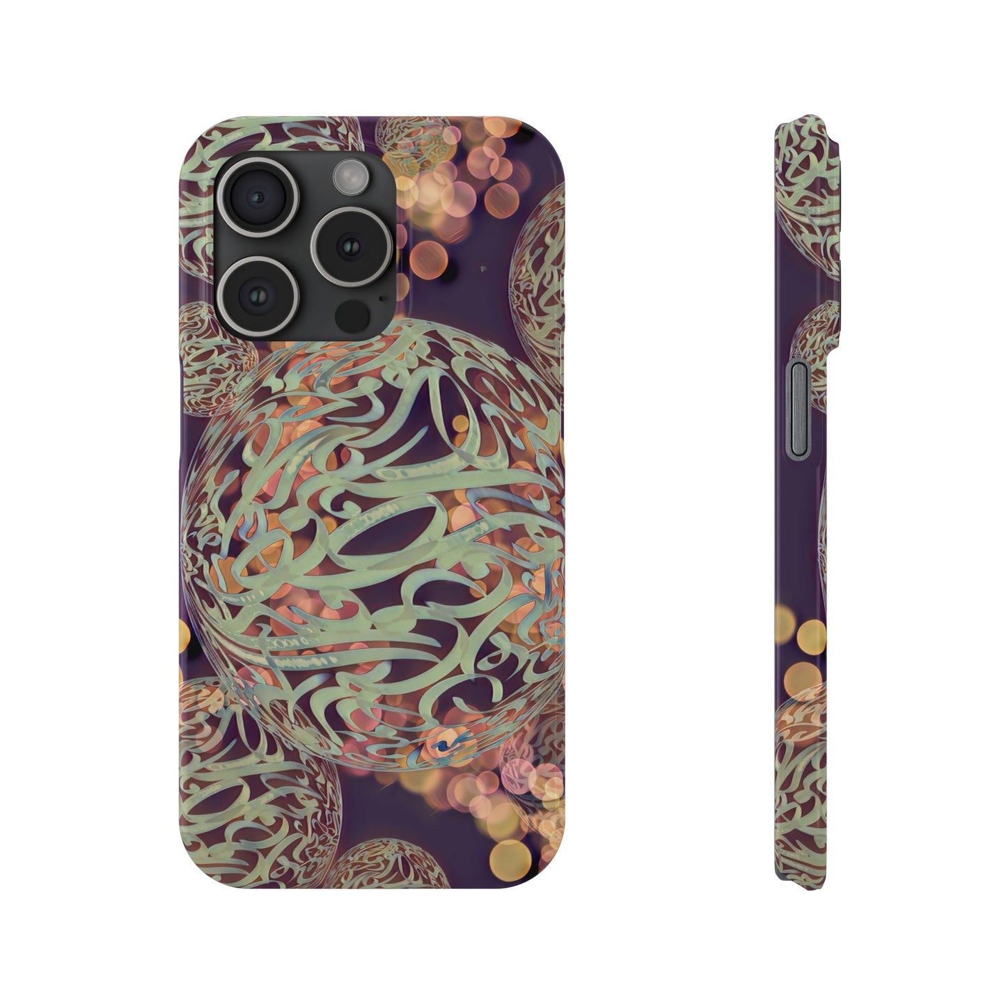 Copy of Copy of ' Modern Art Slim Phone Case -LOVE I-