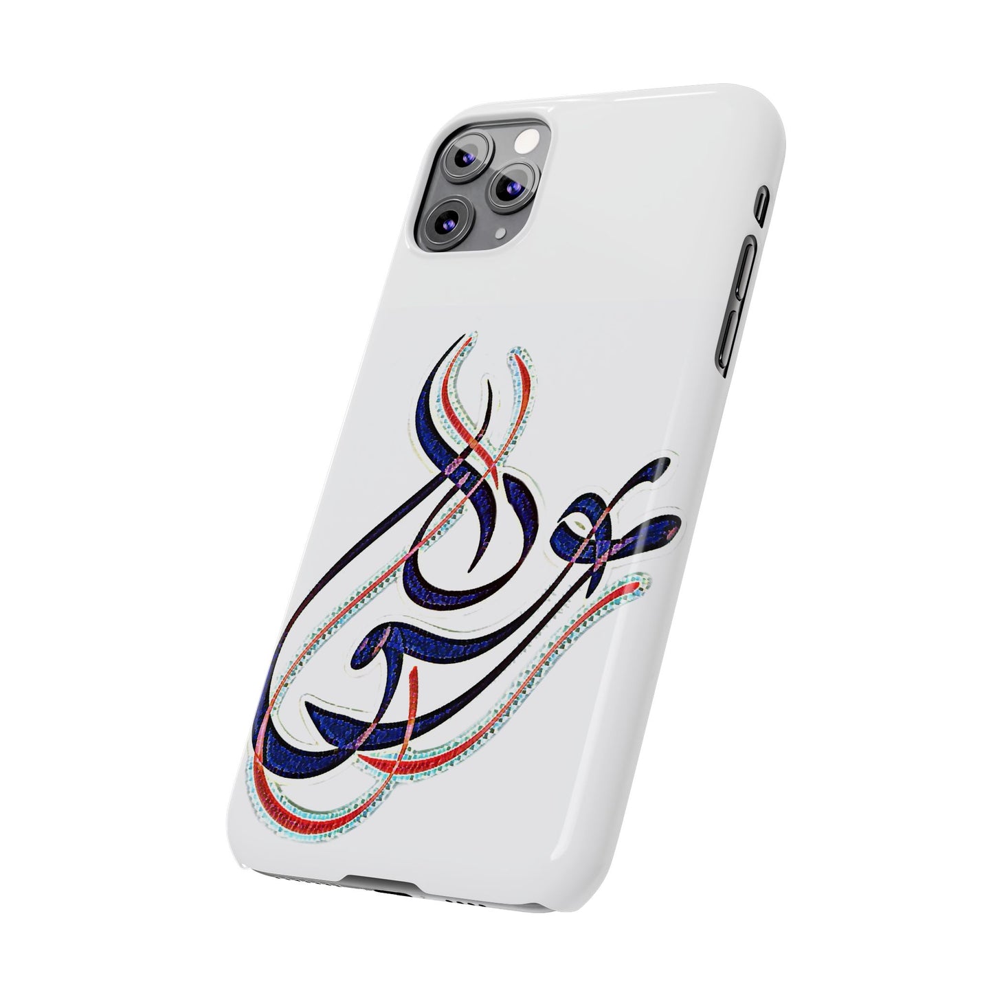 Modern Art Slim Phone Case - Eshgh (Love)
