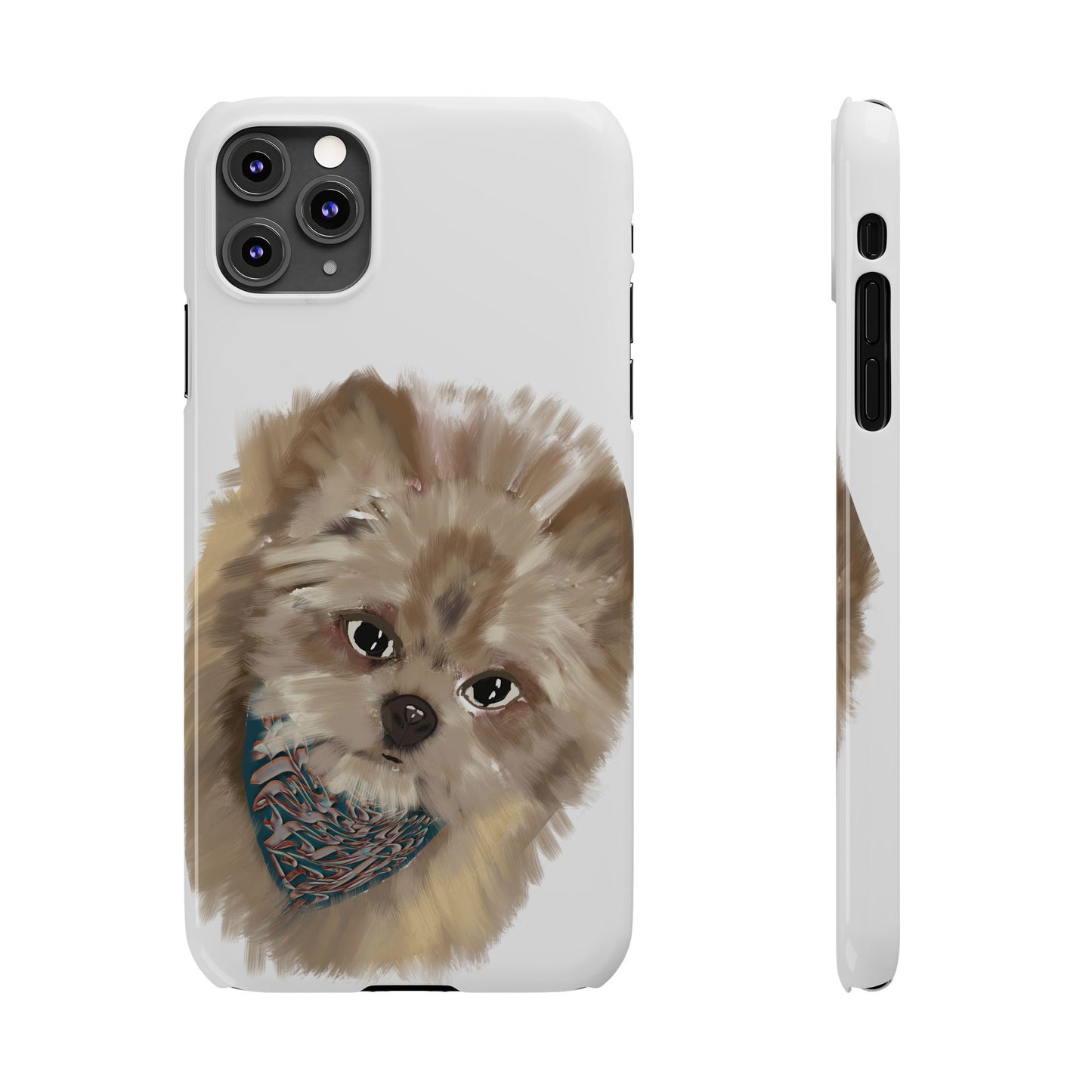 ' Modern Art Slim Phone Case-Lily