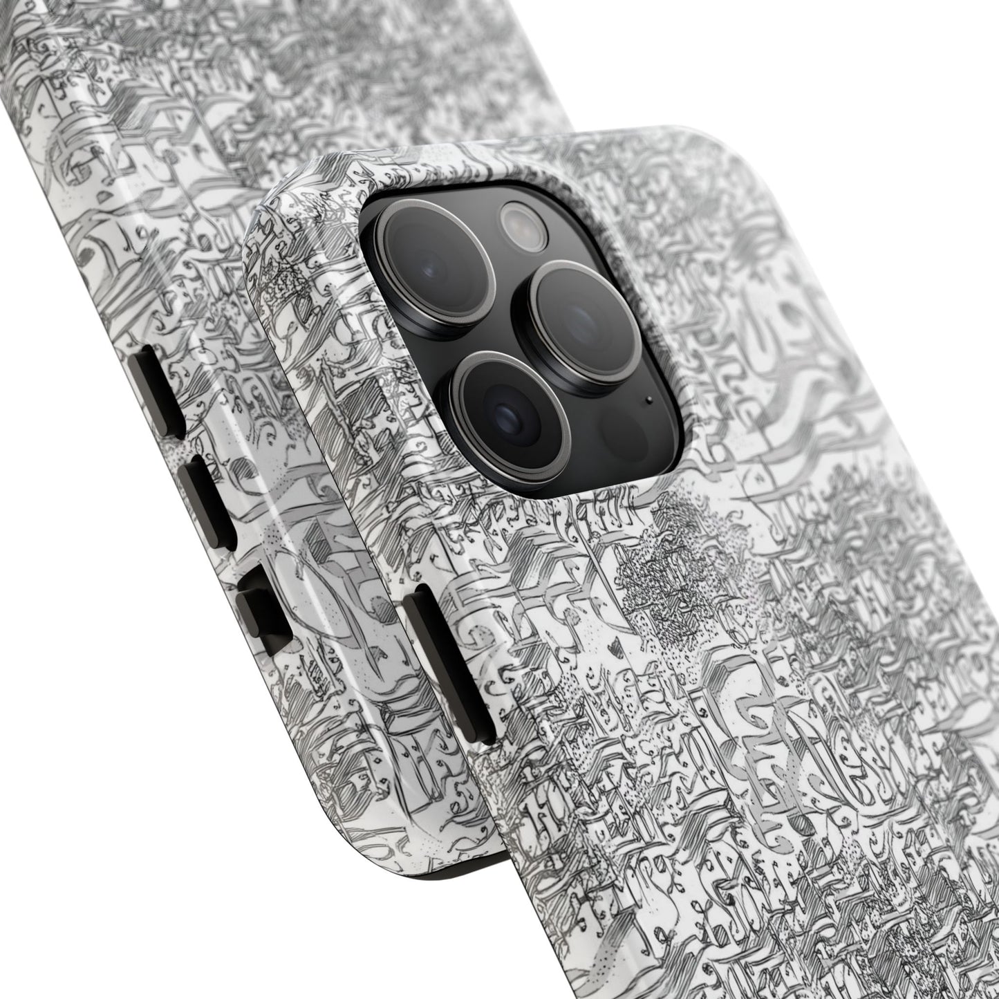 Phone Case Persian Calligraphy Modern Handwriting
