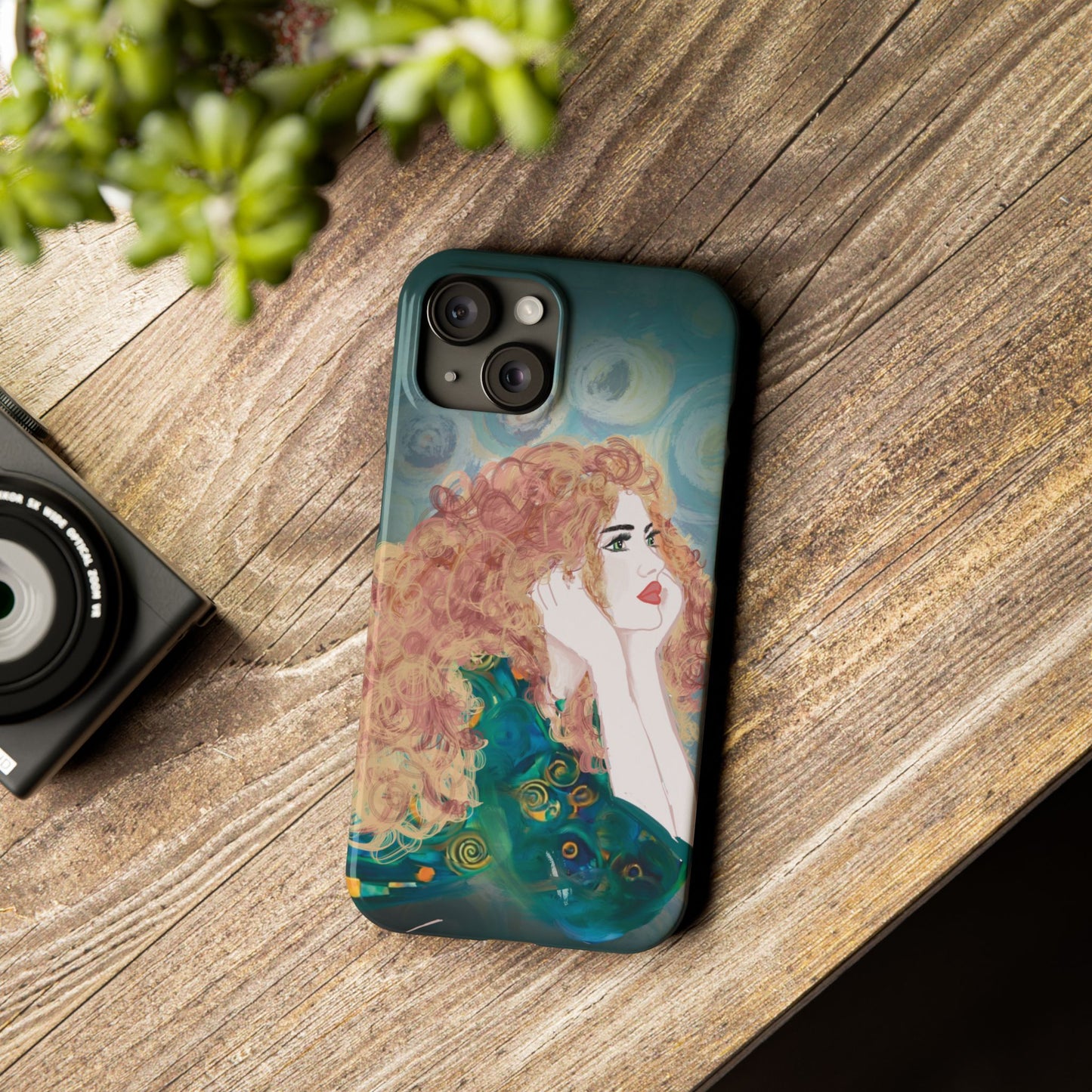 Copy of ' Modern Art  Slim Phone Case -LOVE
