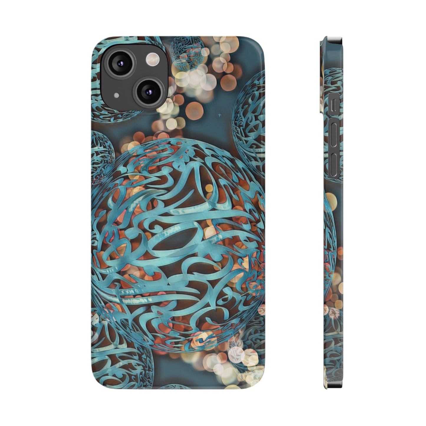 ' Modern Art Slim Phone Case -LOVE