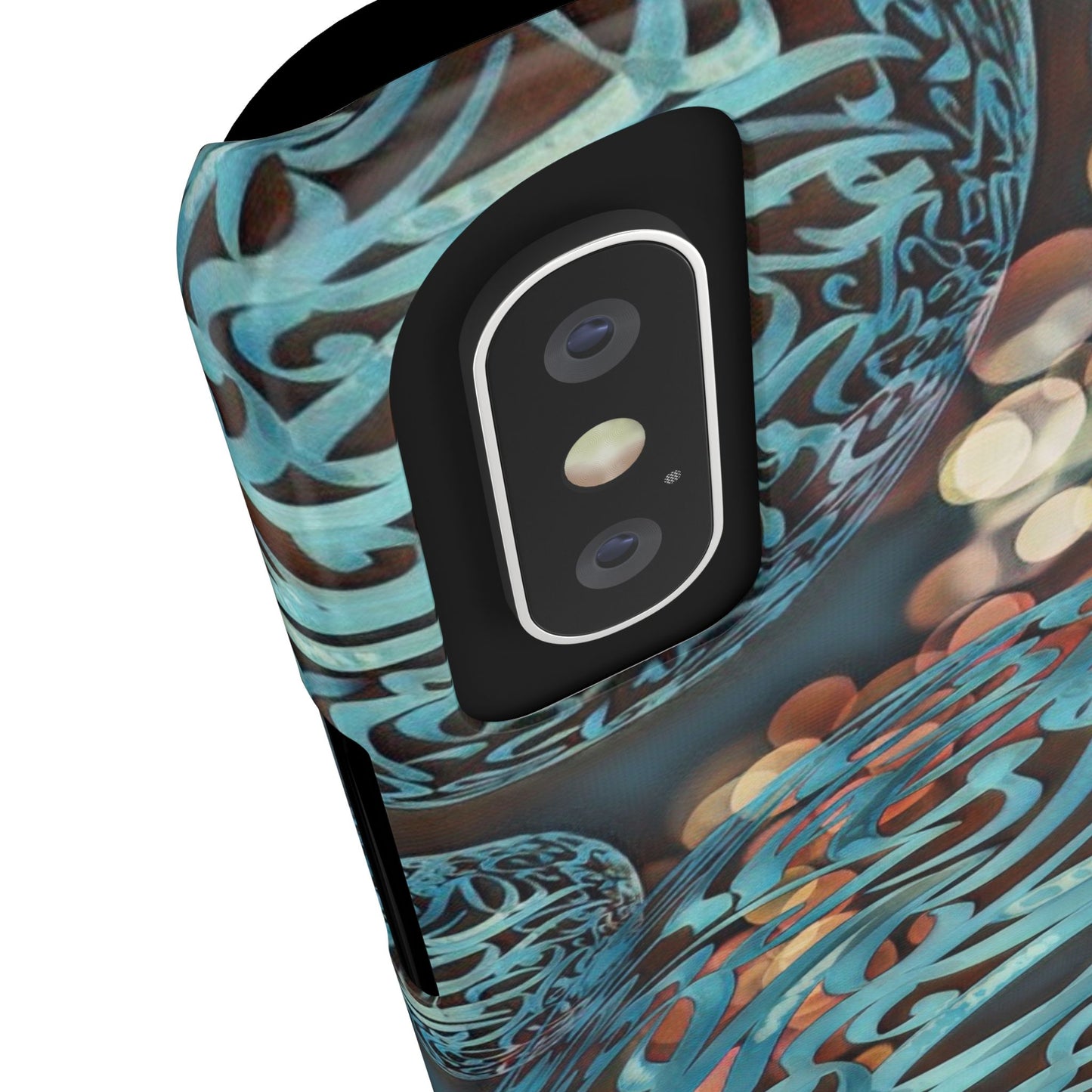 ' Modern Art Slim Phone Case -LOVE