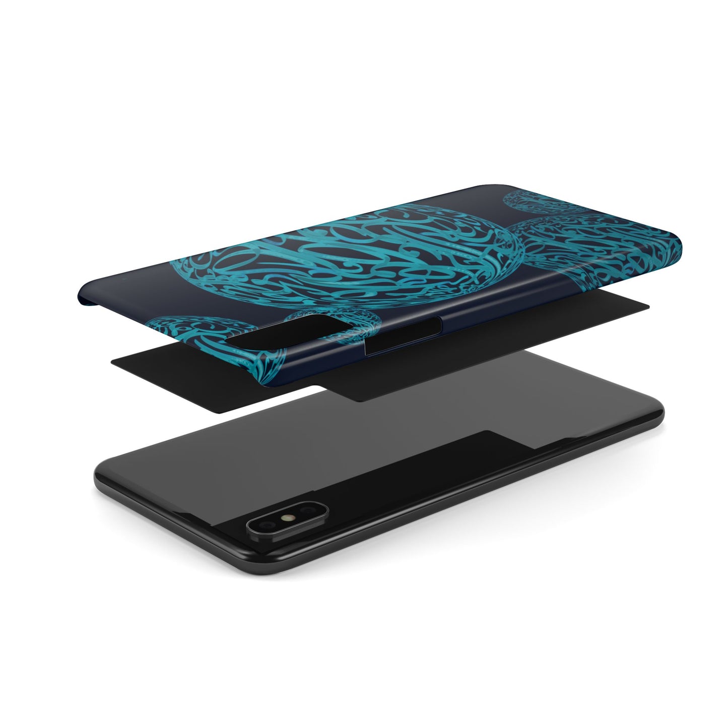 ' Modern Art Slim Phone Case -LOVE
