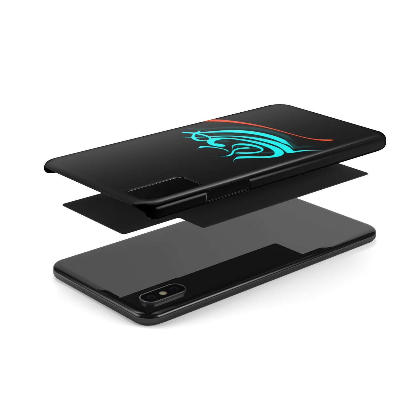 ' Modern Art Slim Phone Case -LOVE