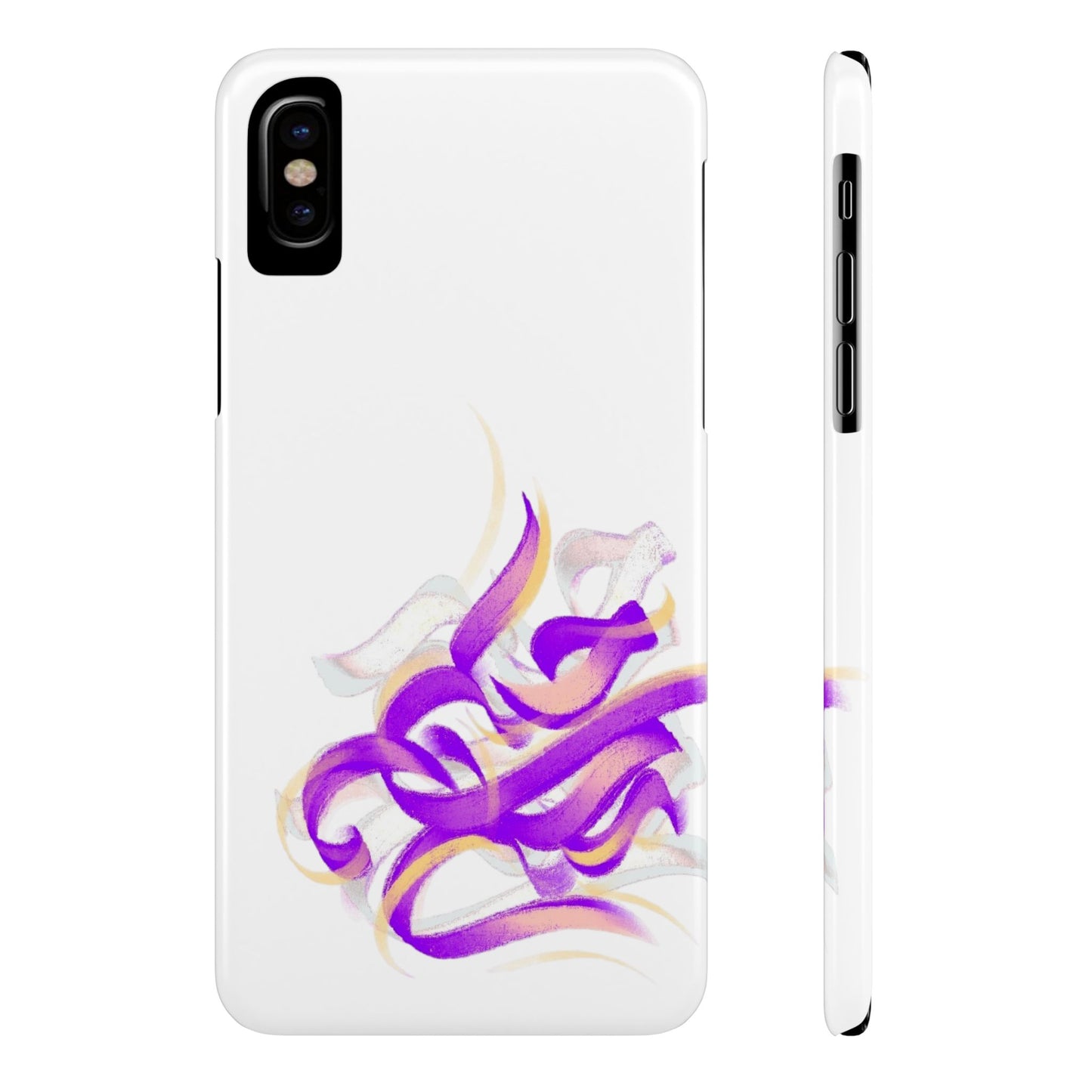 Copy of ' Modern Art Slim Phone Case-Lily