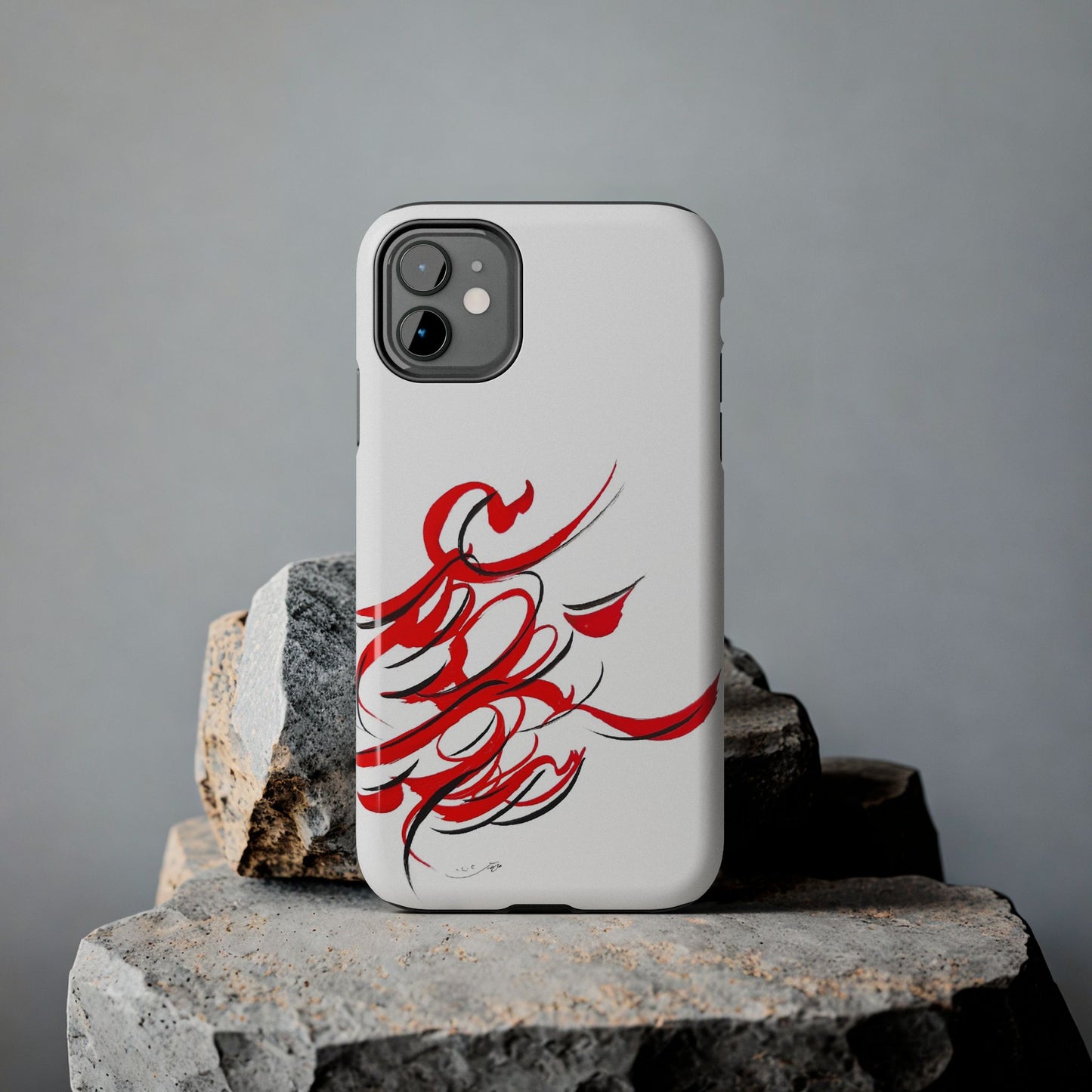 Phone Case Persian Calligraphy Modern Handwriting.