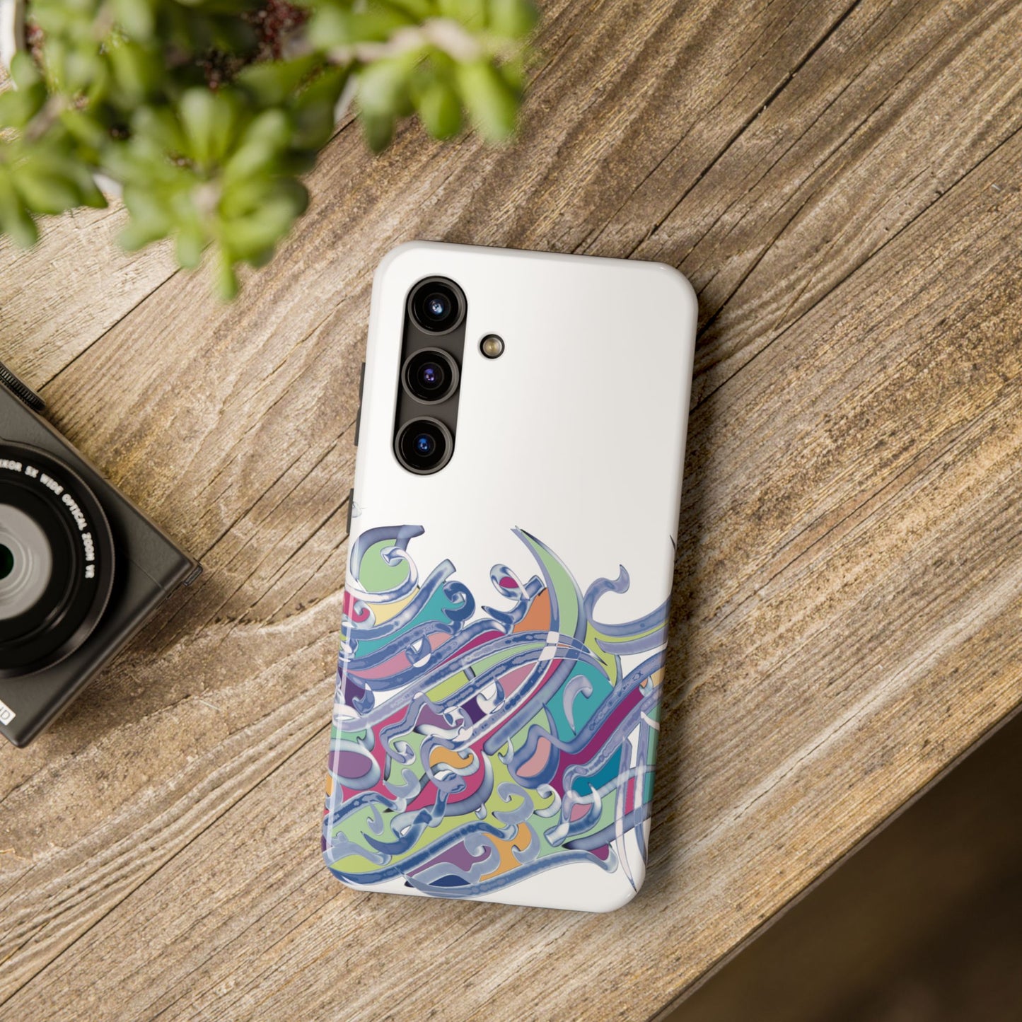 Phone Case Persian Calligraphy Modern Handwriting.