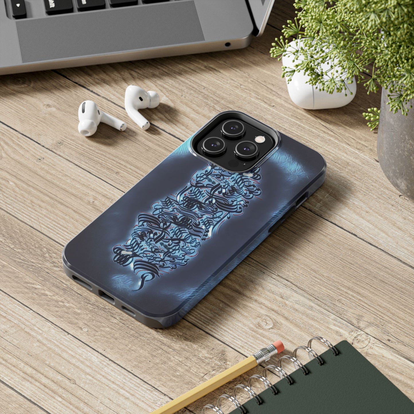 Phone Case Persian Calligraphy Modern Handwriting