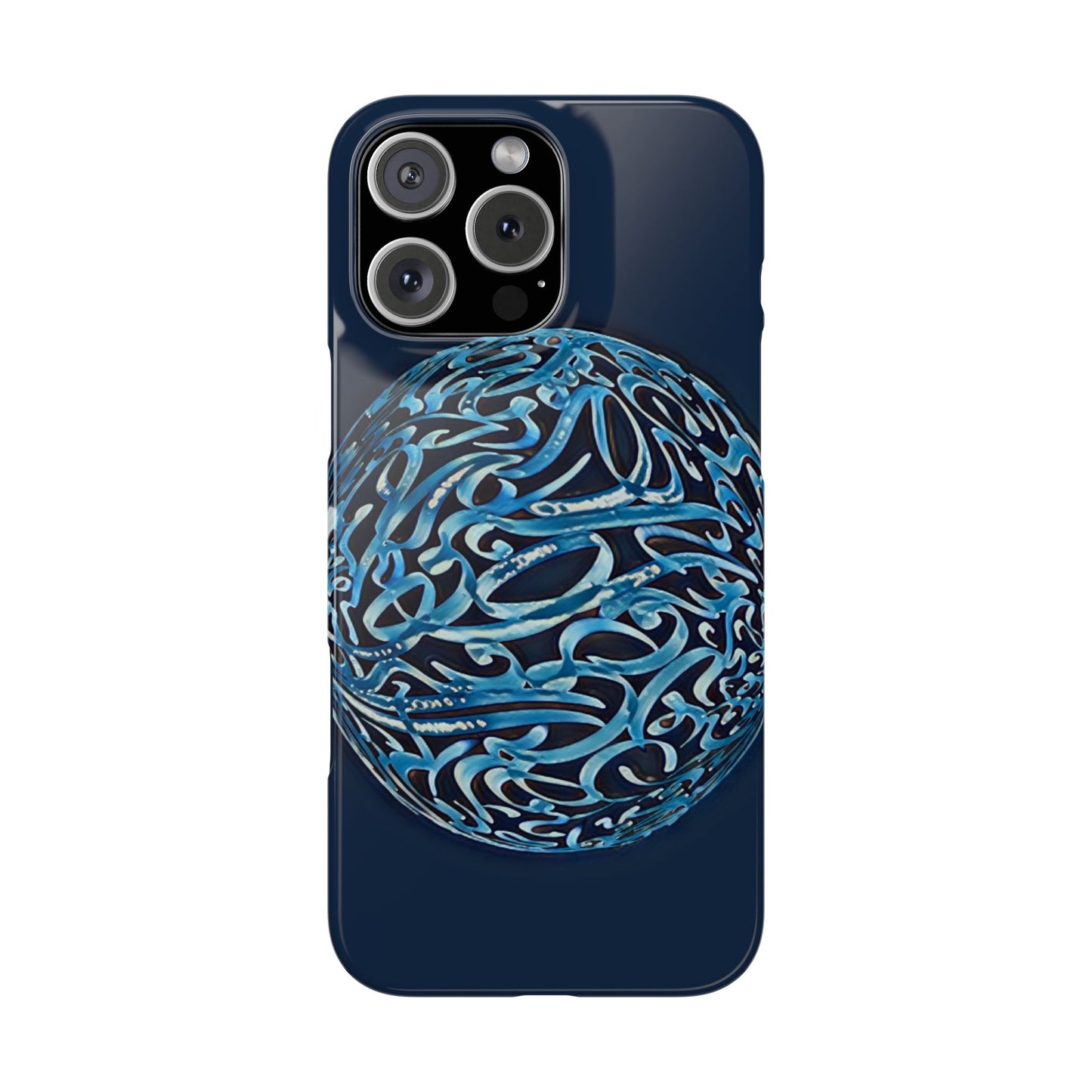 ' Modern Art Slim Phone Case -LOVE