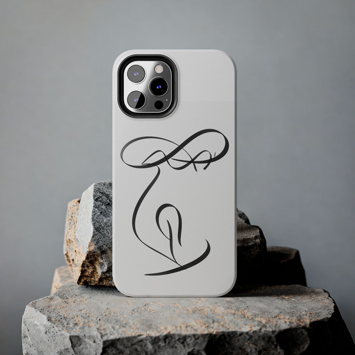 Handwritten Farsi Calligraphy 'Hiich' Design