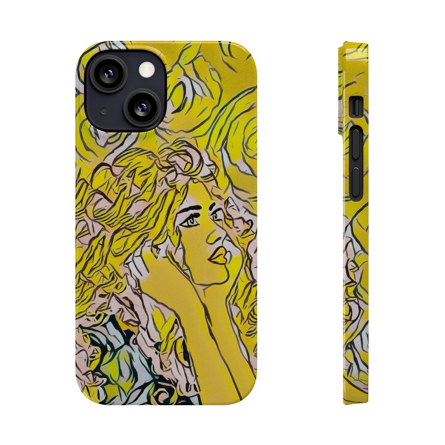 ' Modern Art Slim Phone Case -