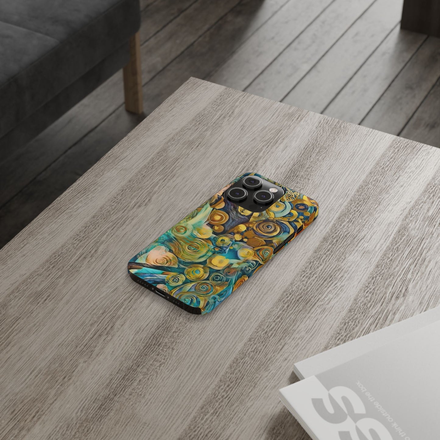 Copy of Copy of ' Modern Art Slim Phone Case -LOVE