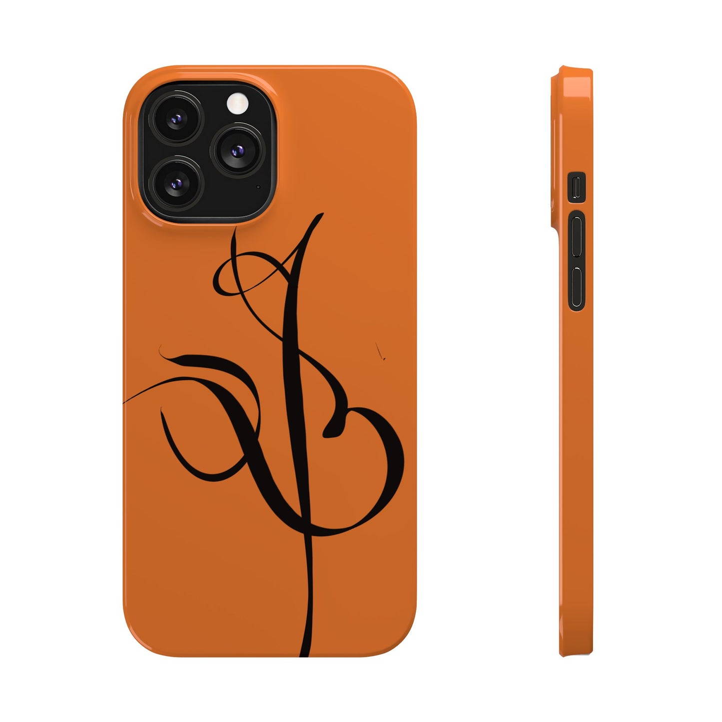 ' Modern Art Slim Phone Case -LOVE,