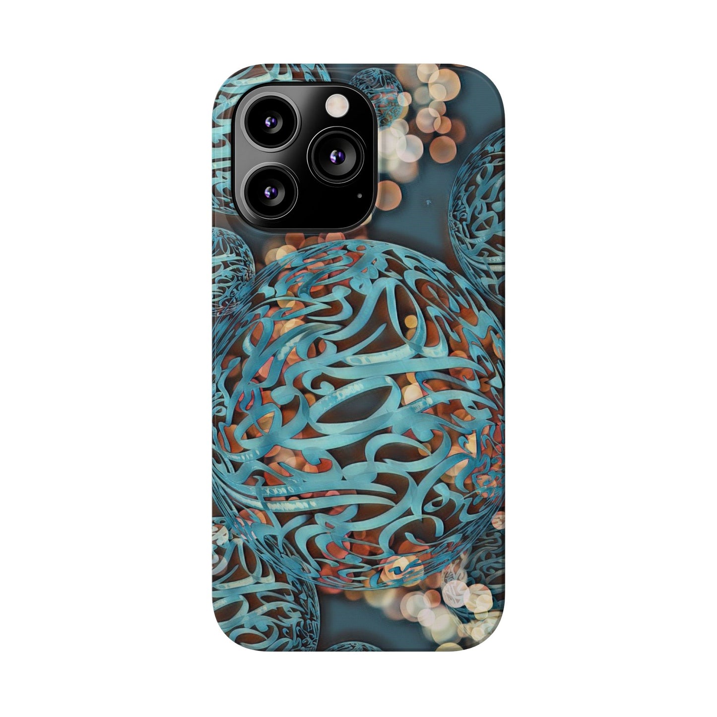 ' Modern Art Slim Phone Case -LOVE