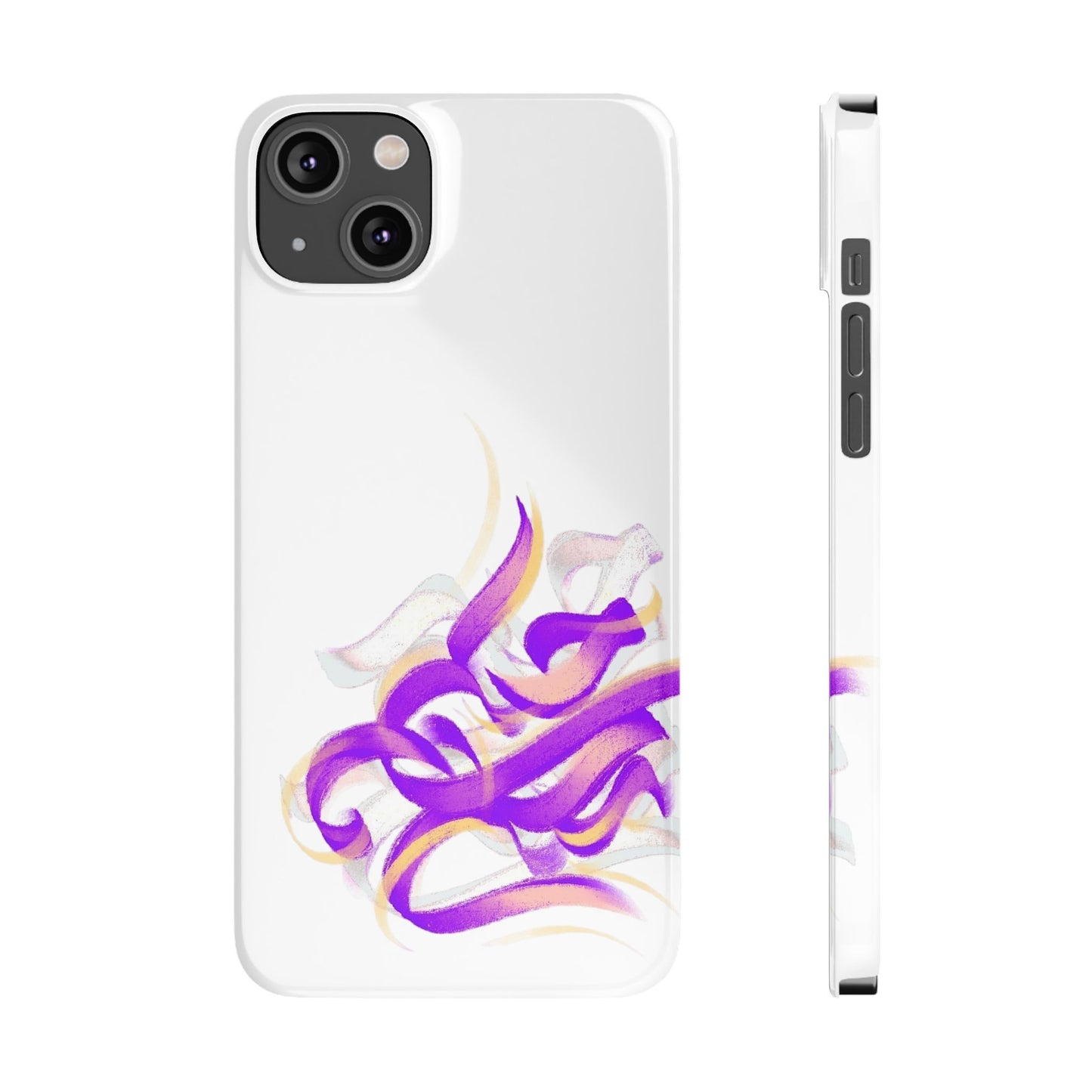 Copy of ' Modern Art Slim Phone Case-Lily