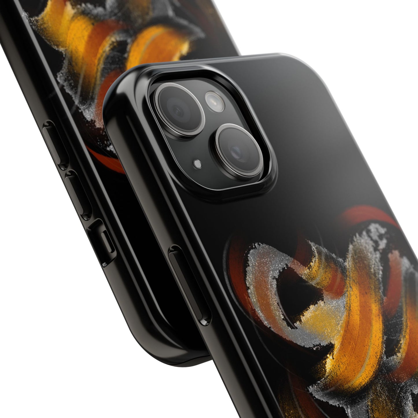 Calligraphy strokes Tough Phone Case