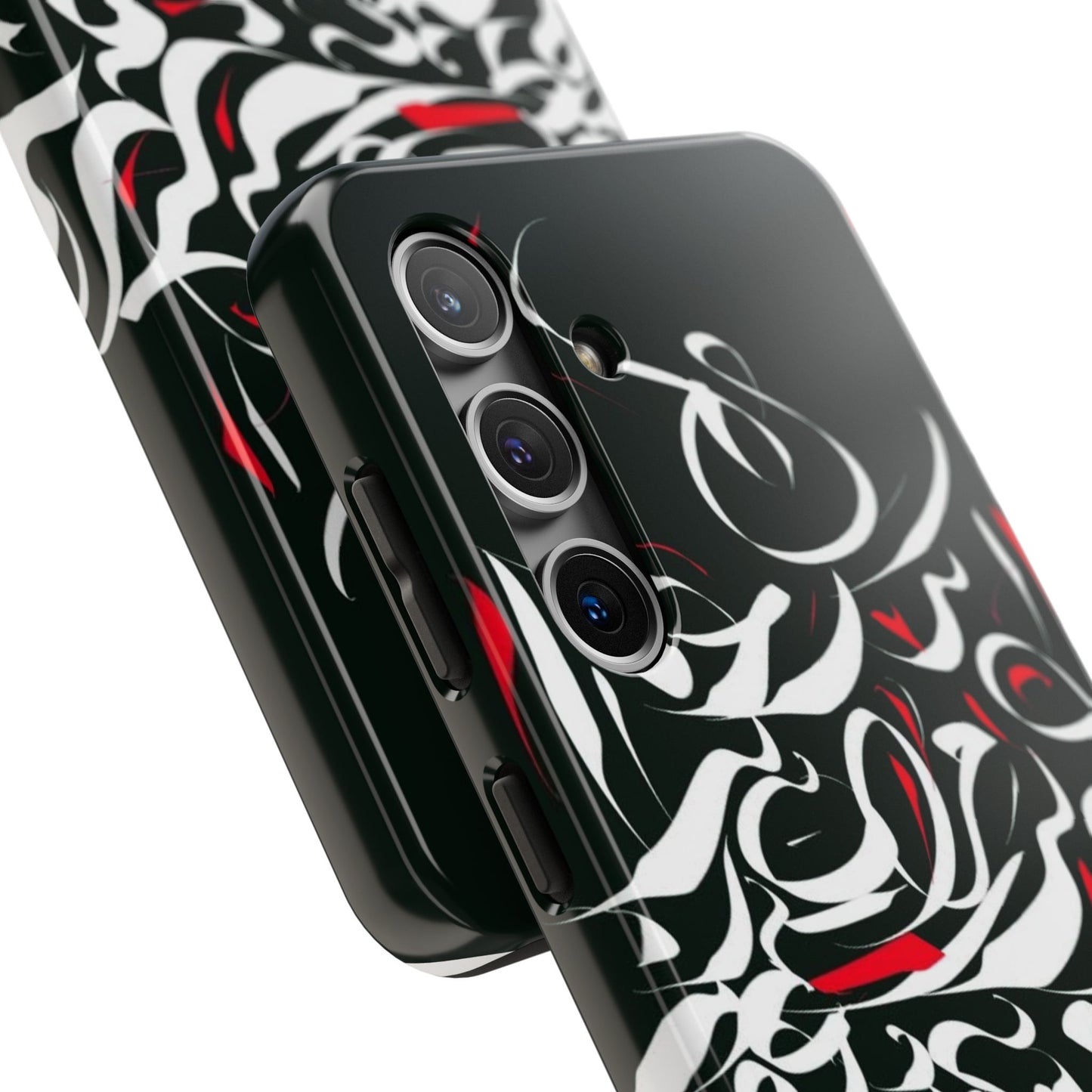 Phone Case Calligraphy Red Black White Tough Phone Case