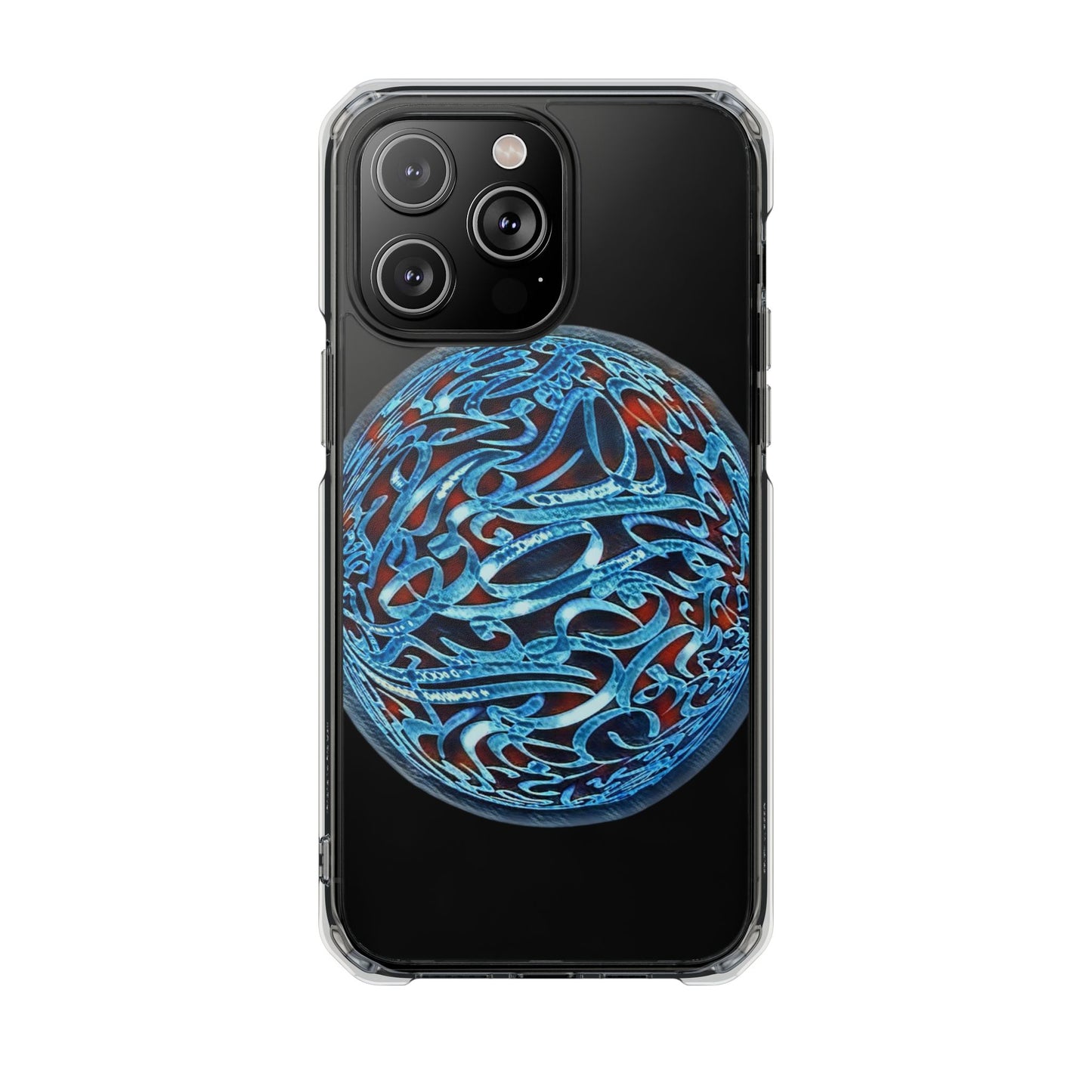 Copy of Phone Case - Pink Ribbon Persian Calligraphy Design - Magnetic Case