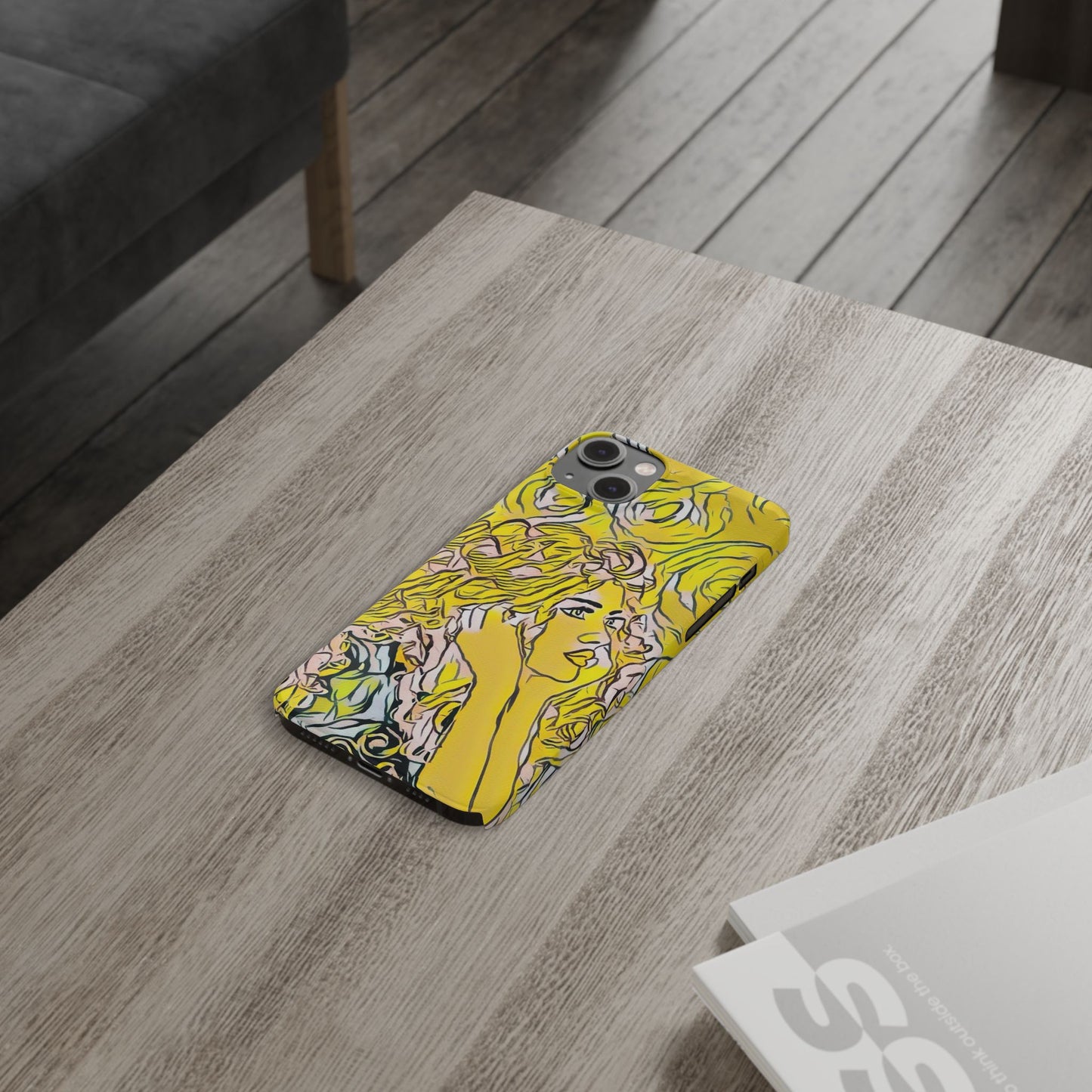 ' Modern Art Slim Phone Case -