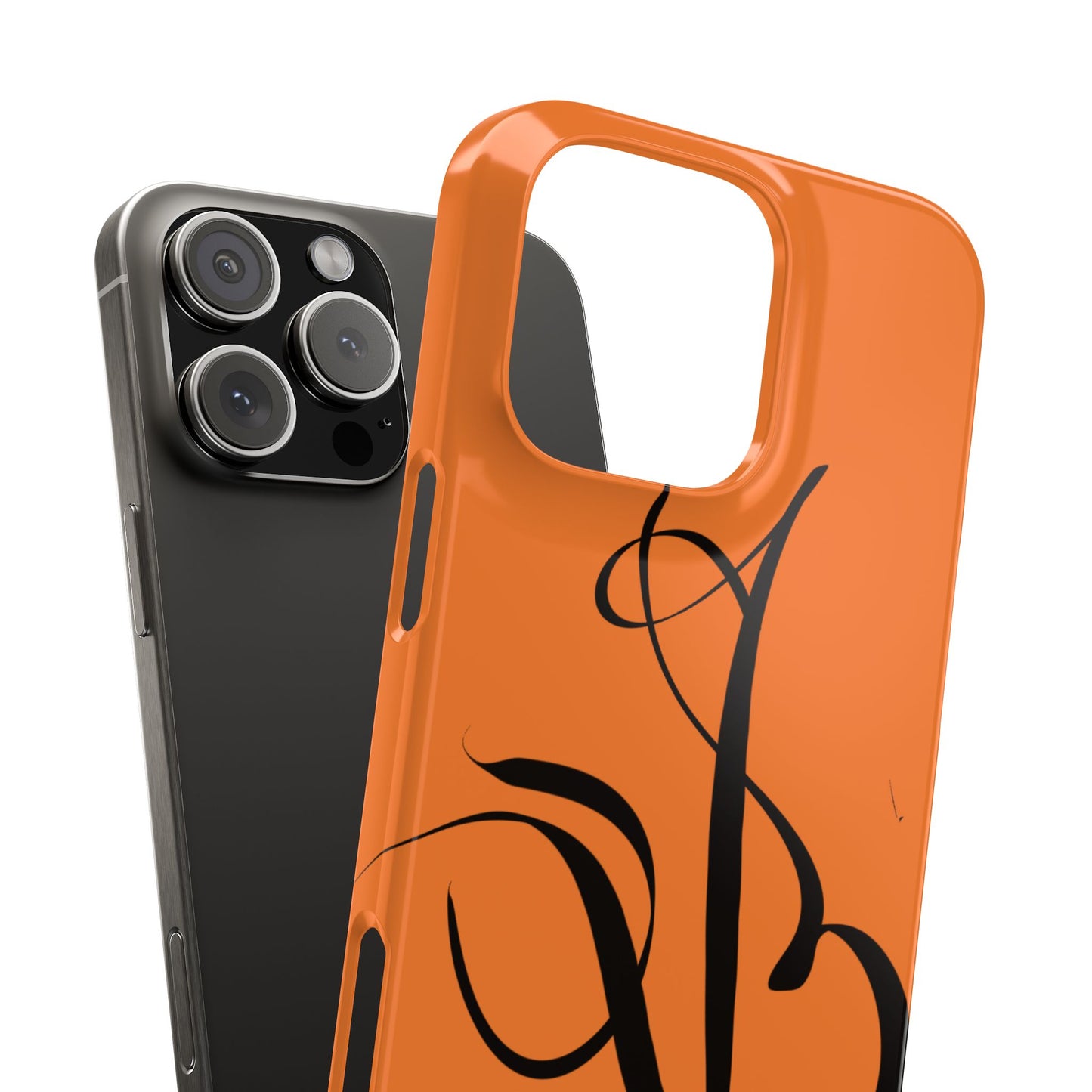 ' Modern Art Slim Phone Case -LOVE,