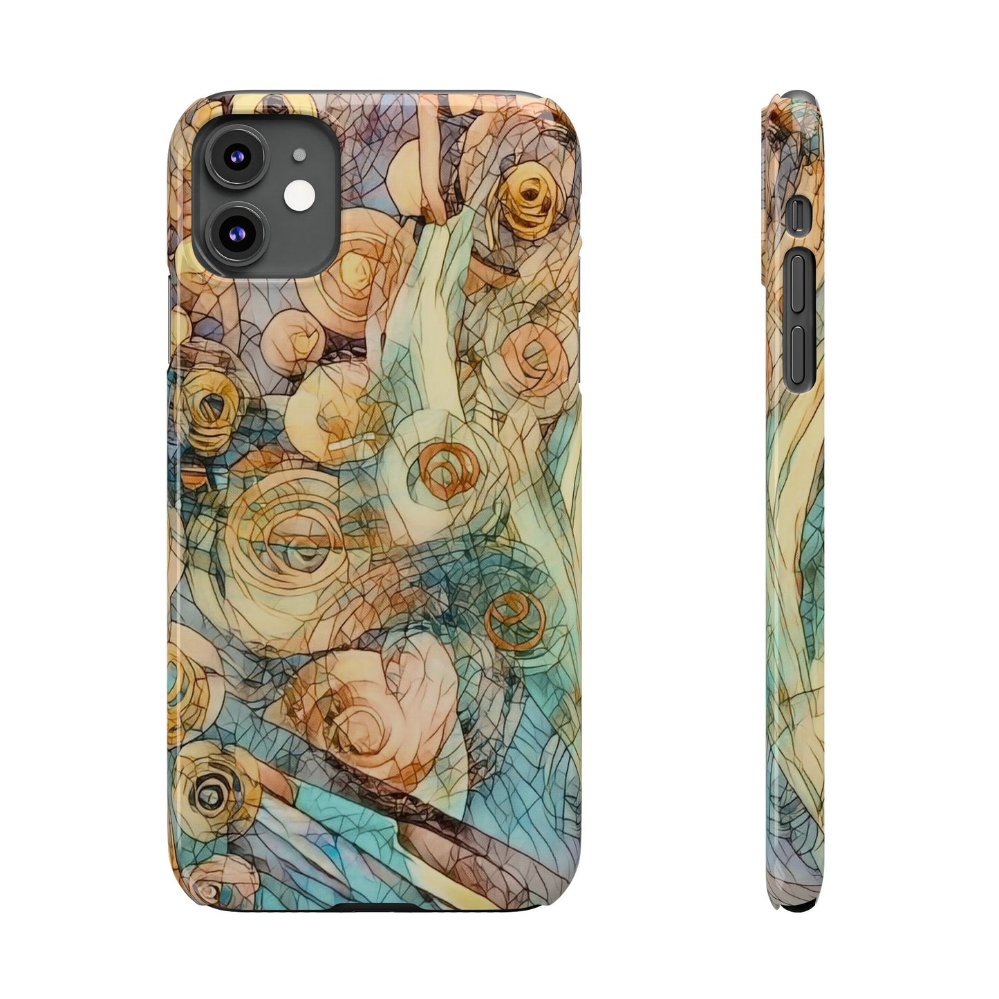 . ' Modern Art Slim Phone Case -.