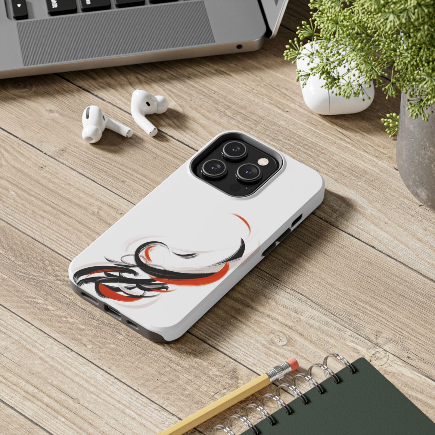 Phone Case Persian Calligraphy Modern Handwriting.