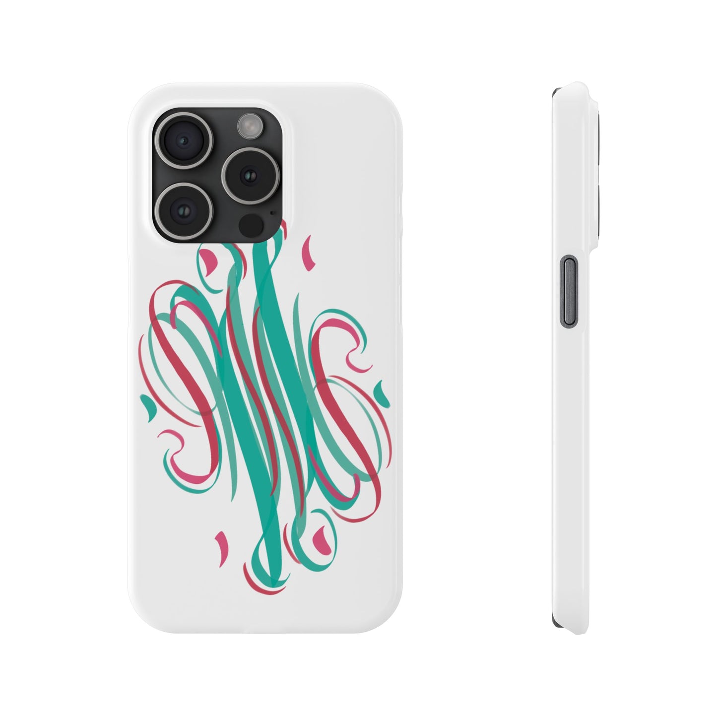 Spring inspired Modern Art Slim Phone Case -,