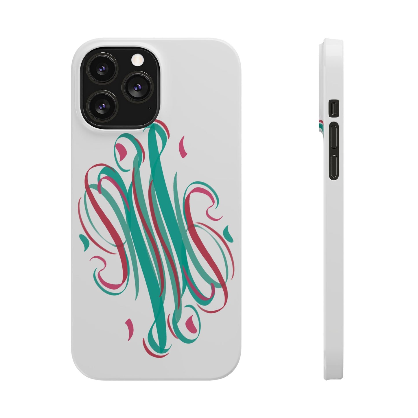 Spring inspired Modern Art Slim Phone Case -,