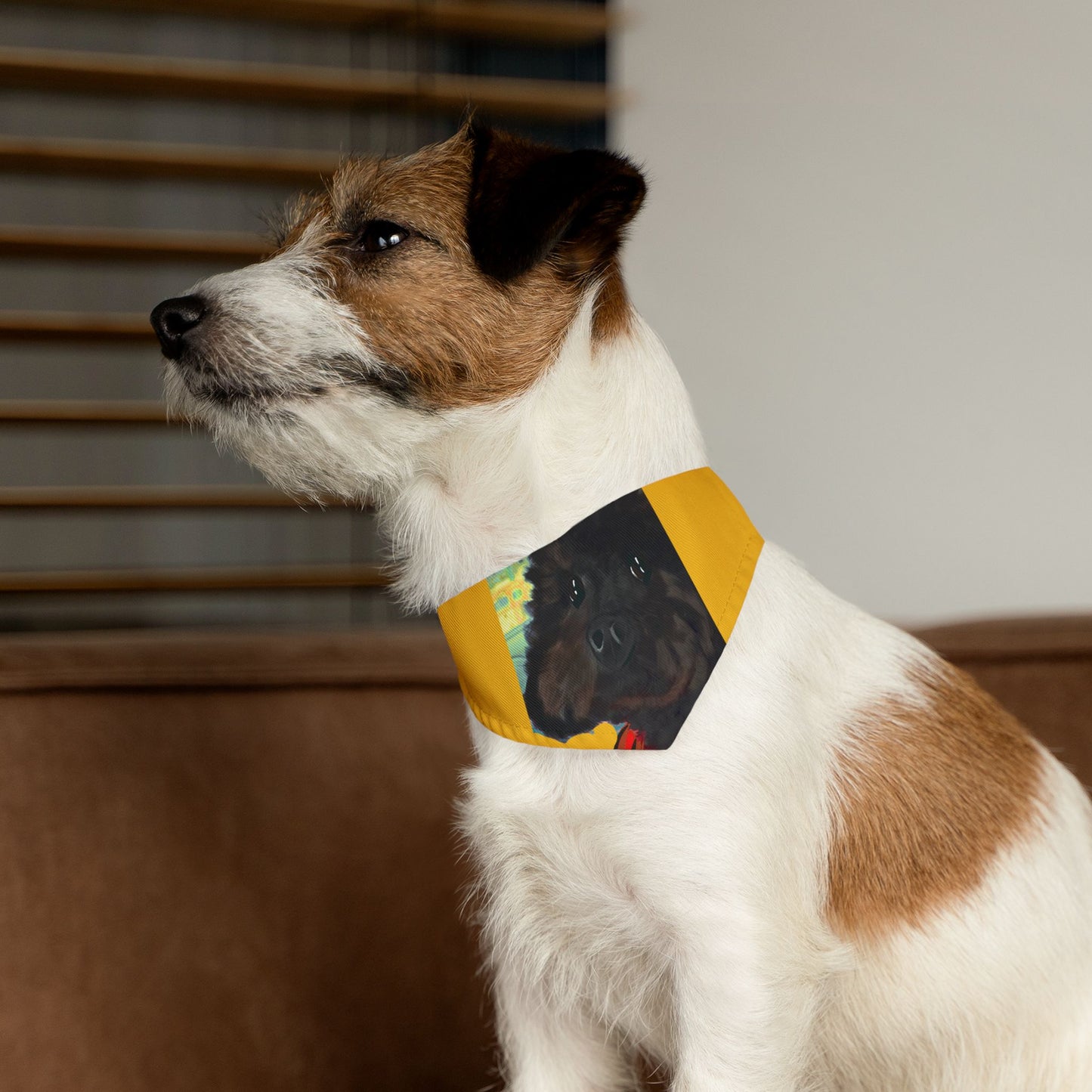 COAL Dapper Dog Bandana Collar - Cute Pet Accessory with Bowtie Design