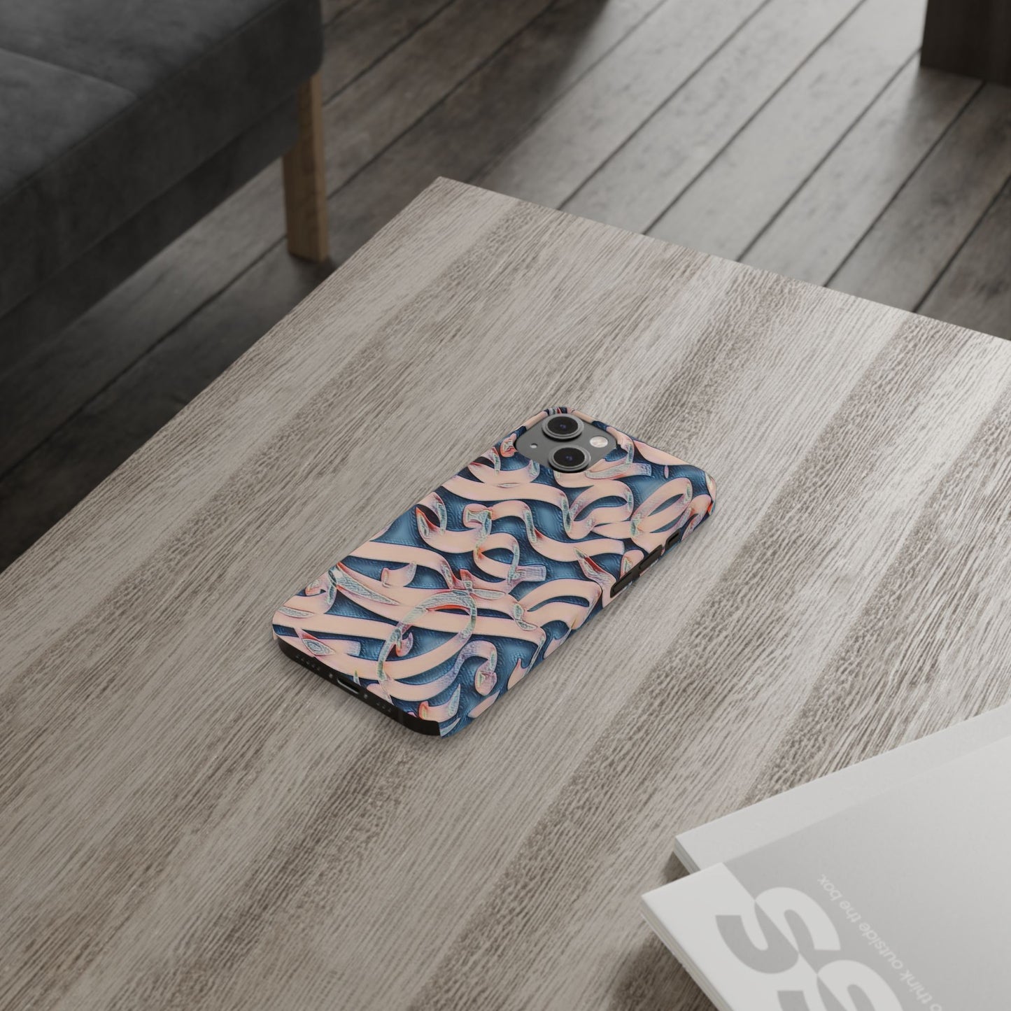 Copy of Copy of Copy of ' Modern Art Slim Phone Case -LOVE