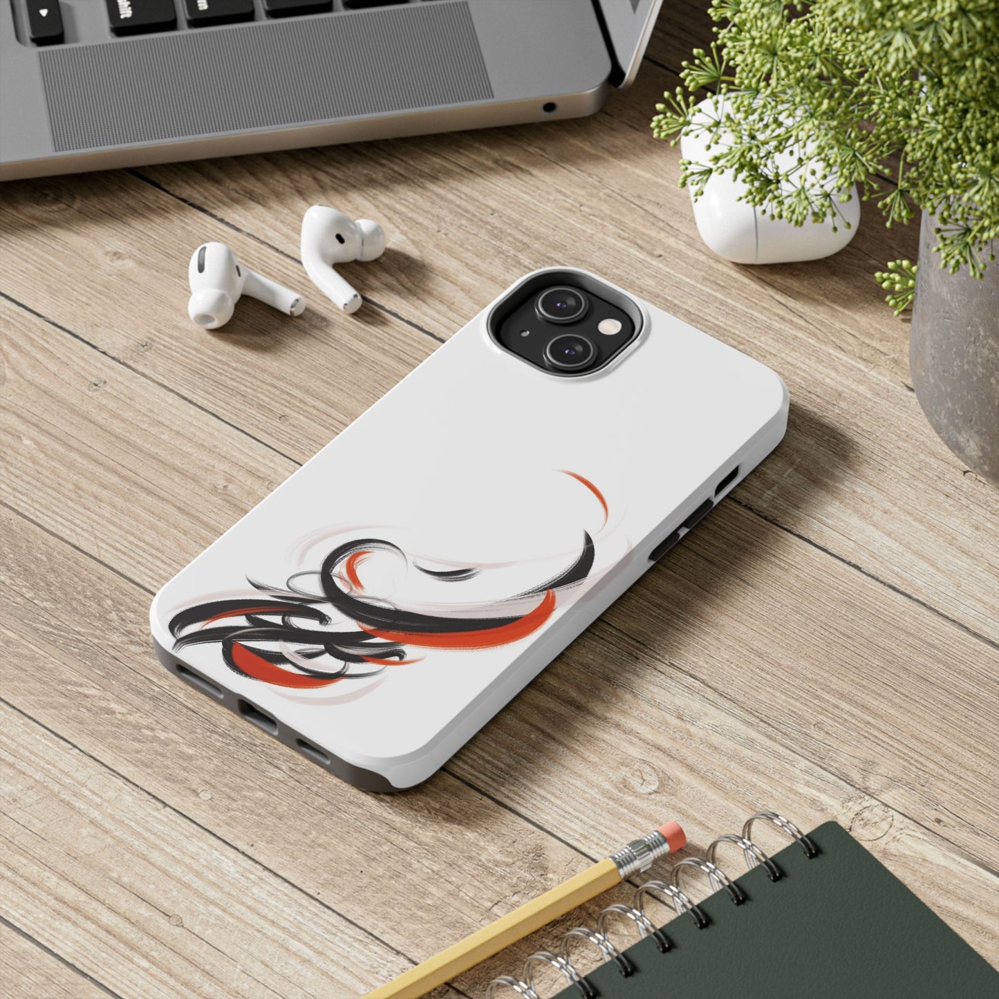 Phone Case Persian Calligraphy Modern Handwriting.