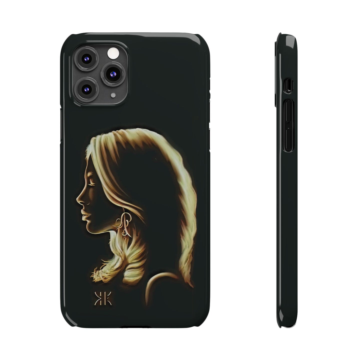 Copy of ' Modern Art Slim Phone Case -LOVE I-