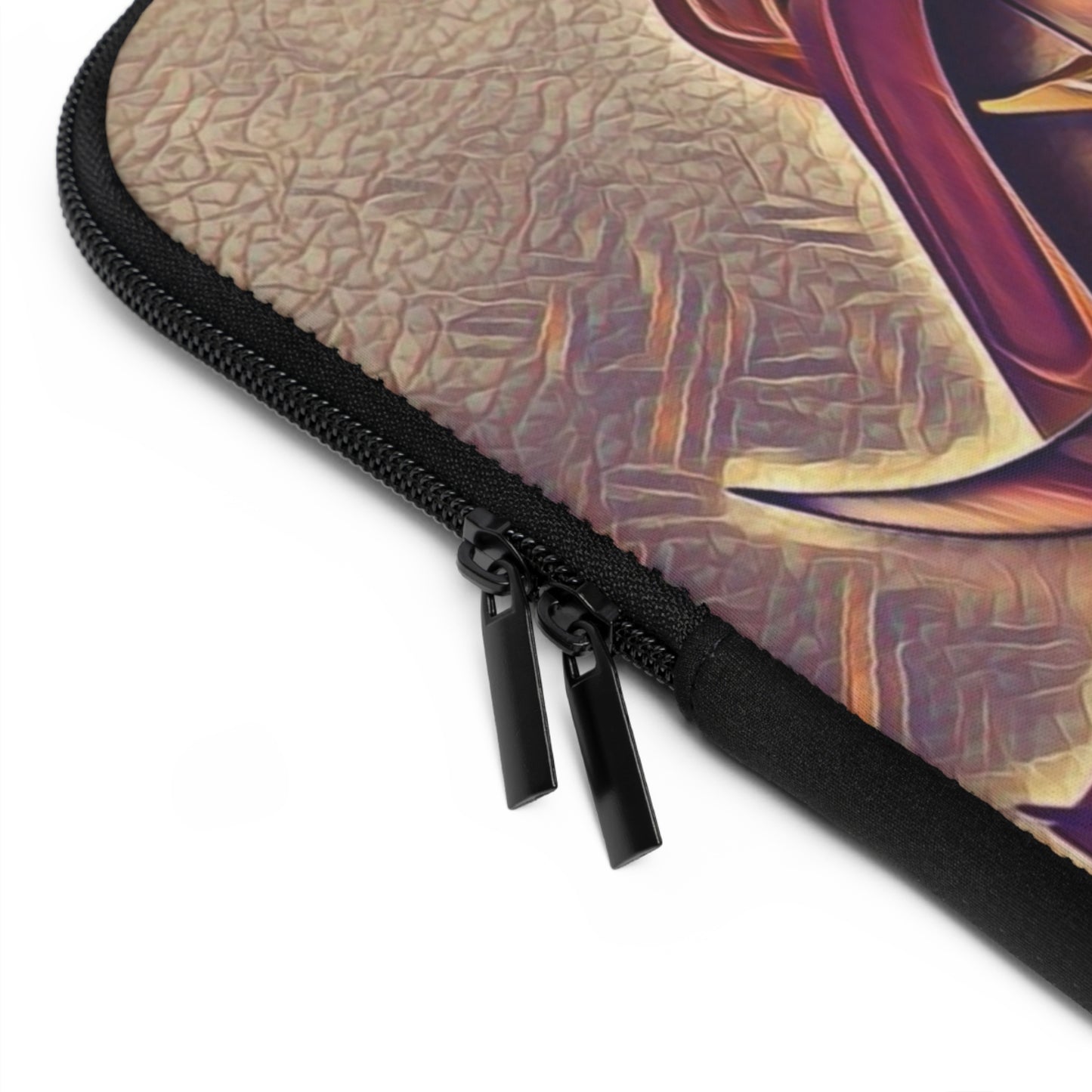 Laptop Sleeve -Modern Digital Calligraphy Art Design...