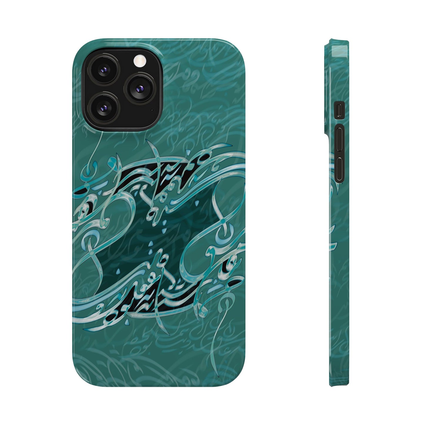 ' Modern Calligraphy Art Slim Phone Case
