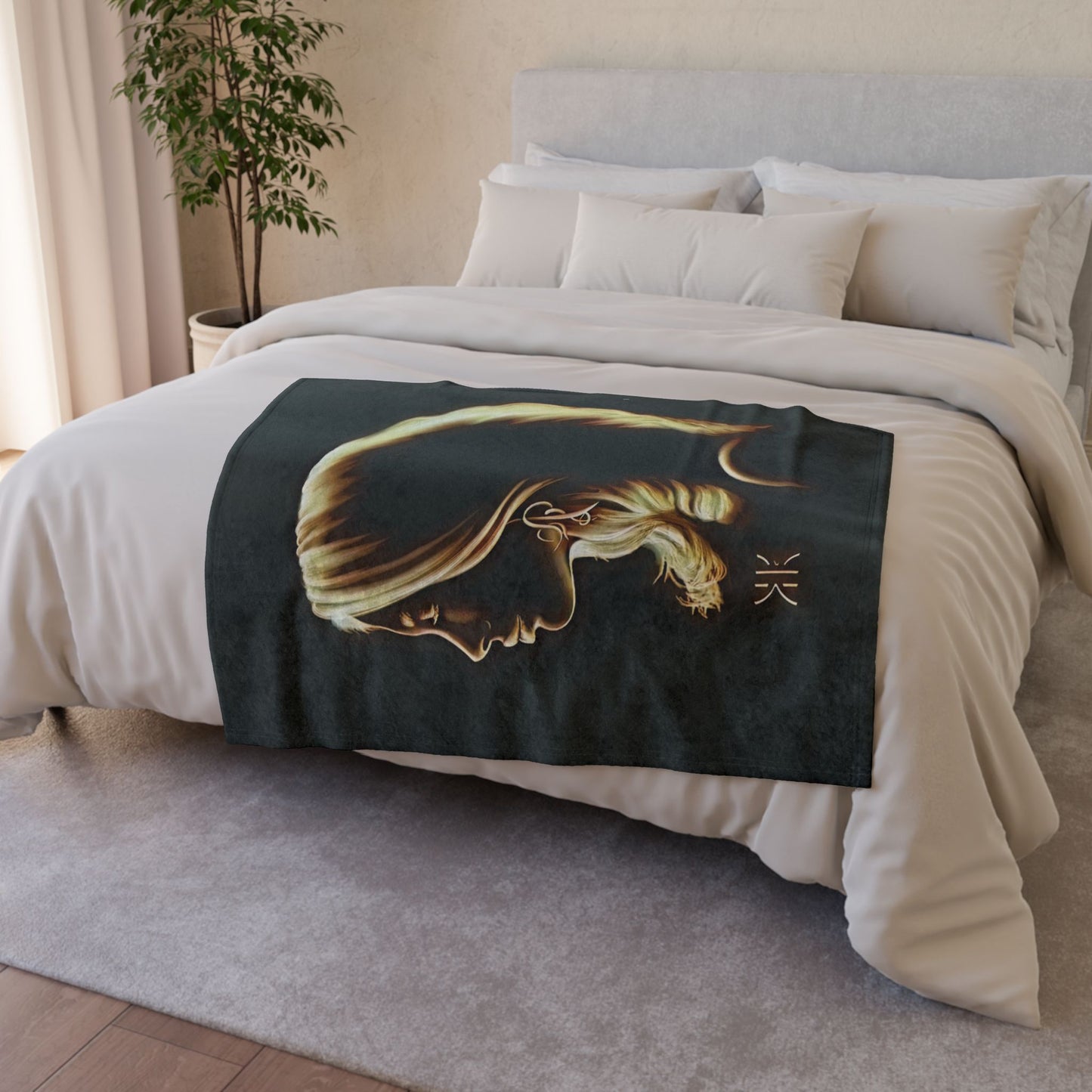 Copy of Artistic Soft Polyester Blanket - Cozy Decorative Throw for Home